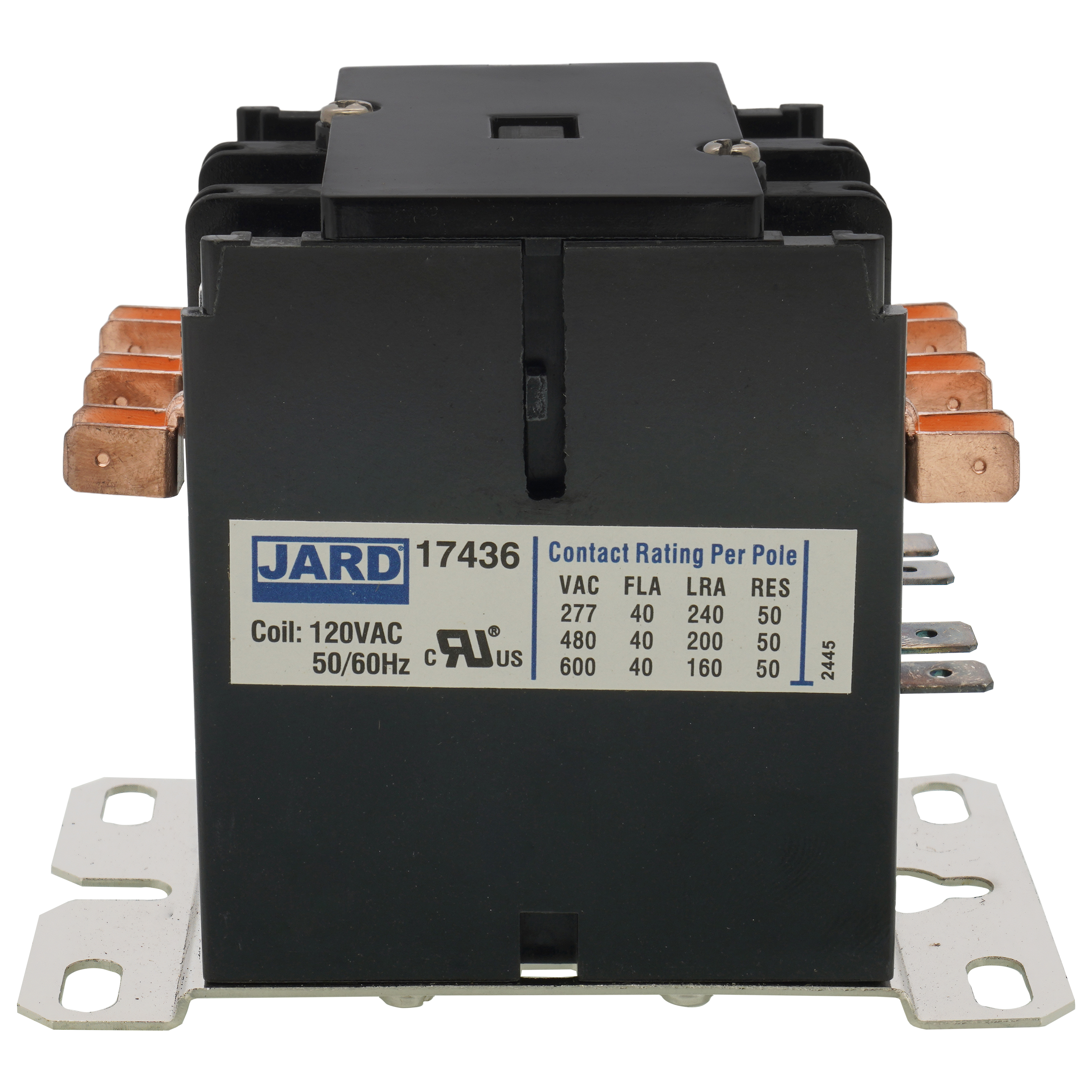 17436 - Jard 17436 - Jard 3 Pole Definite Purpose Contactor w