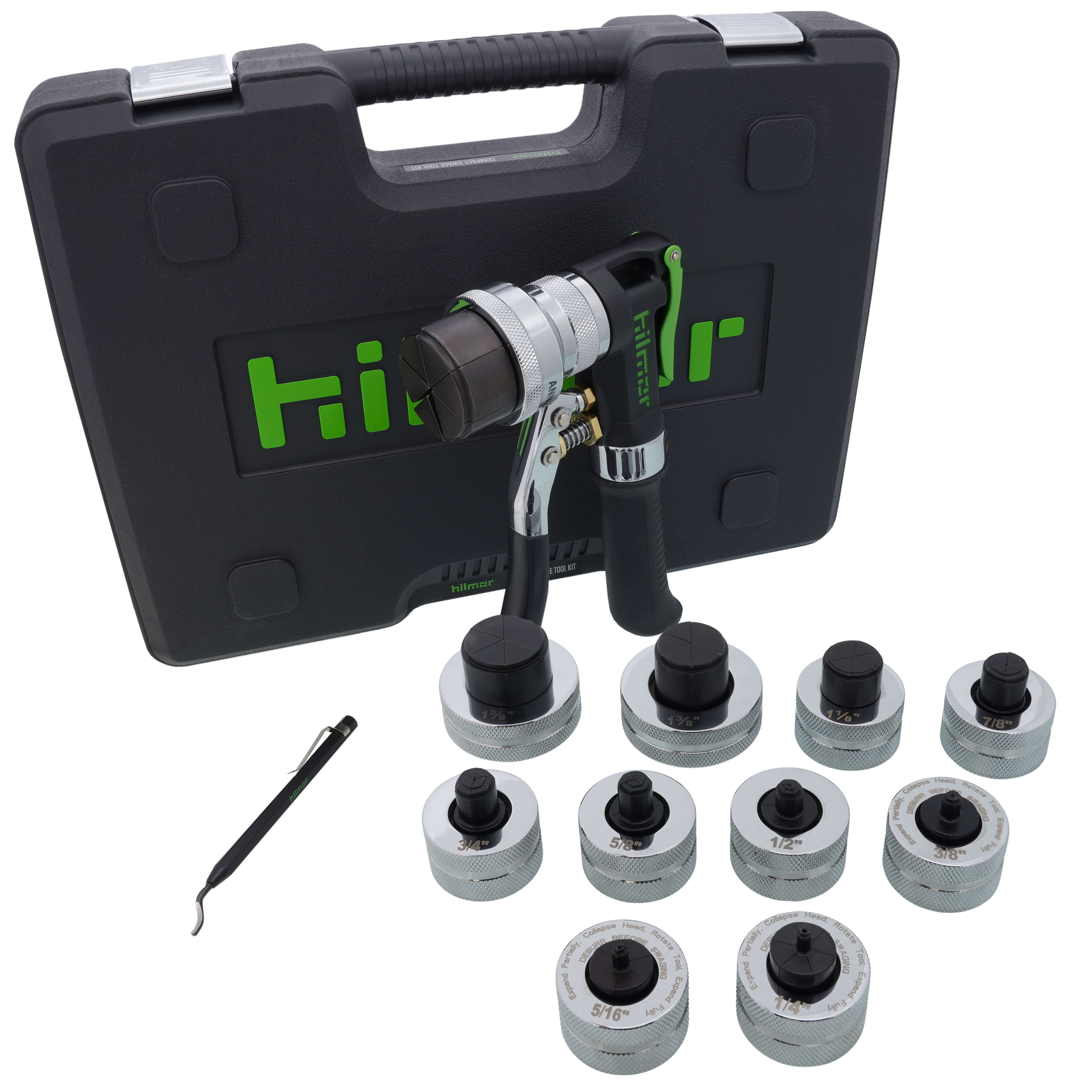 1964041 - Hilmor Tools 1964041 - Deluxe Compact Swage Tool Kit - 1
