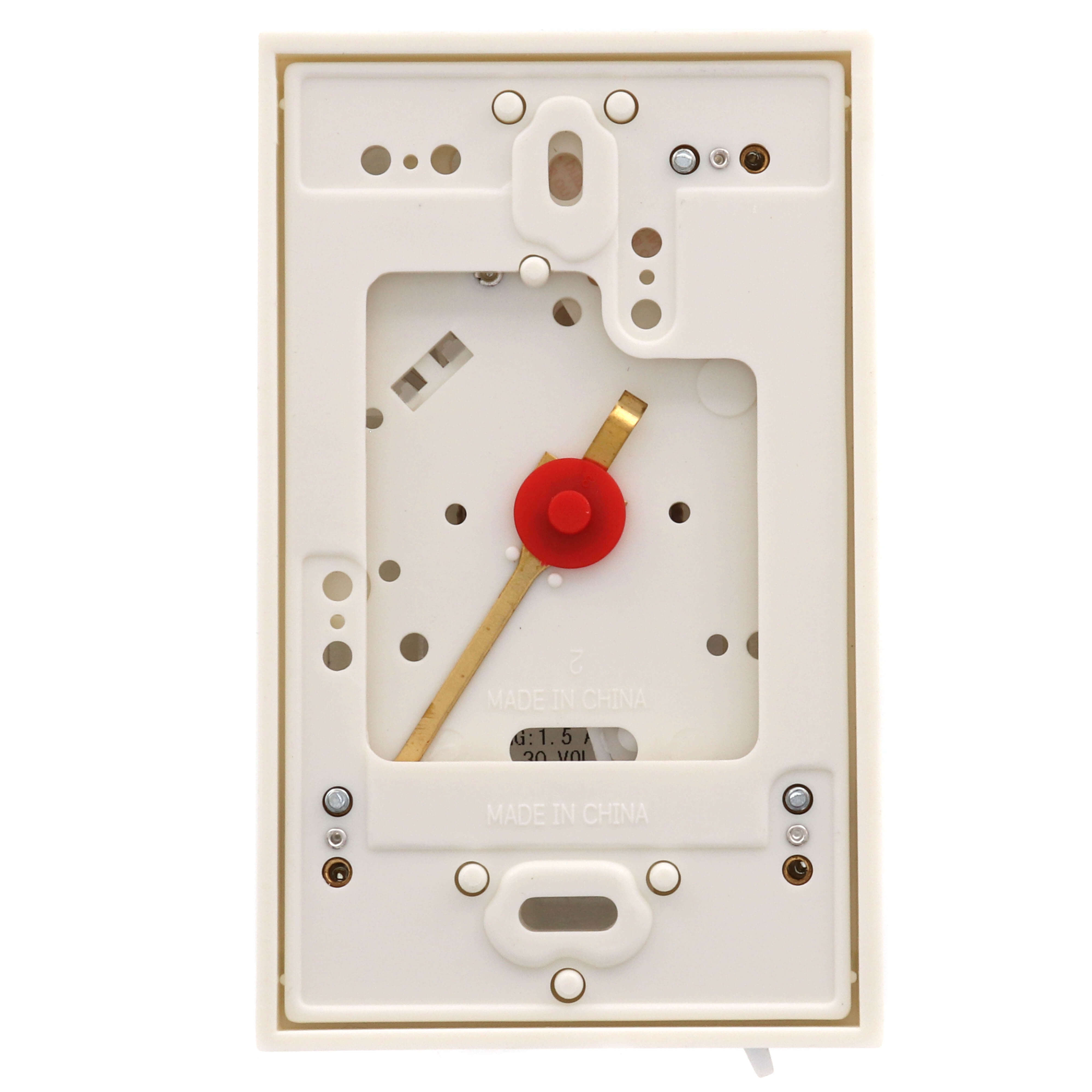 1E30N-910 - White Rodgers 1E30N-910 - Single Stage Mechanical Thermostat,  Vertical, Mercury Free (Heat Only)