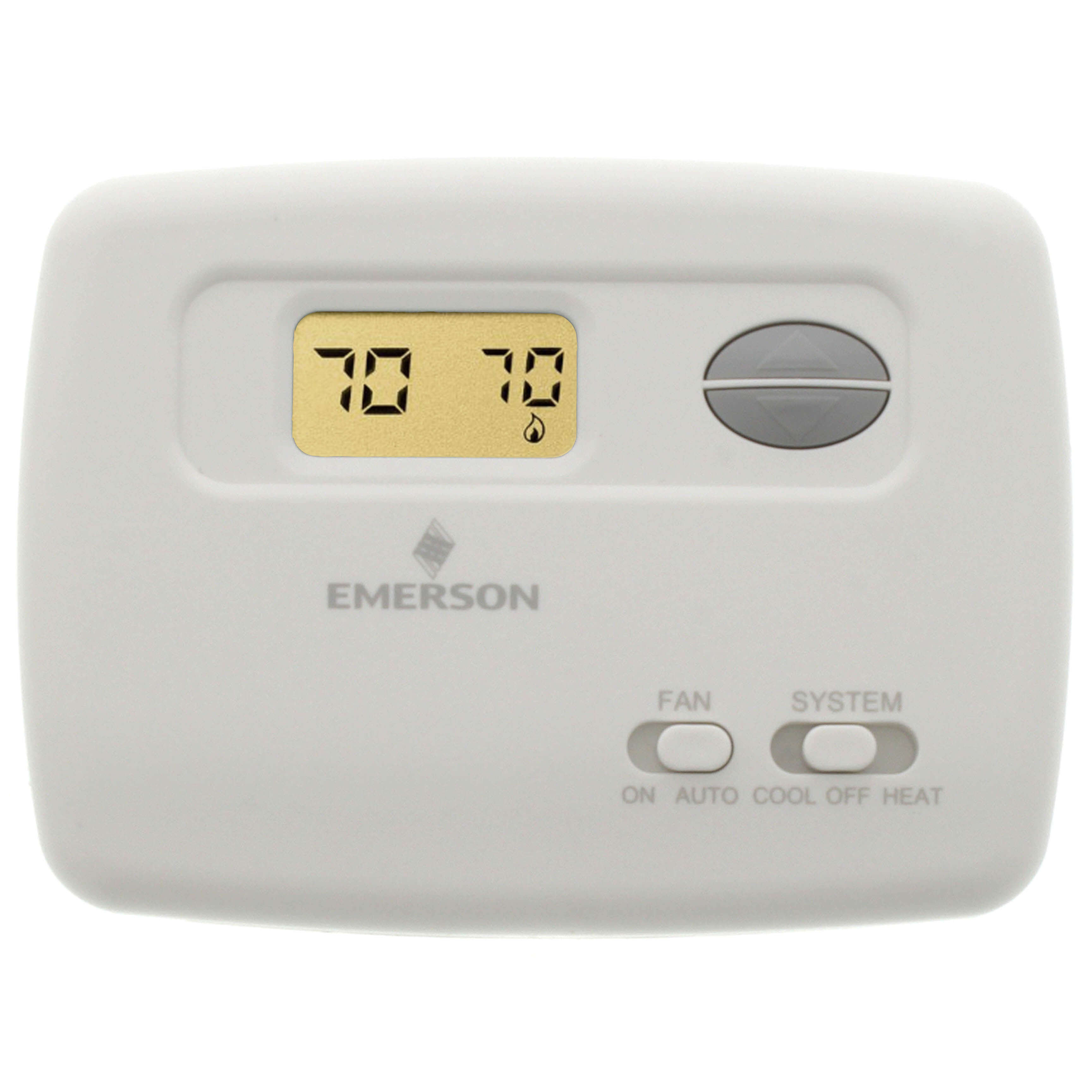1F78-144 - White Rodgers 1F78-144 - Non-Programmable Thermostat, 24 Volt or  Millivolt system, Horizontal