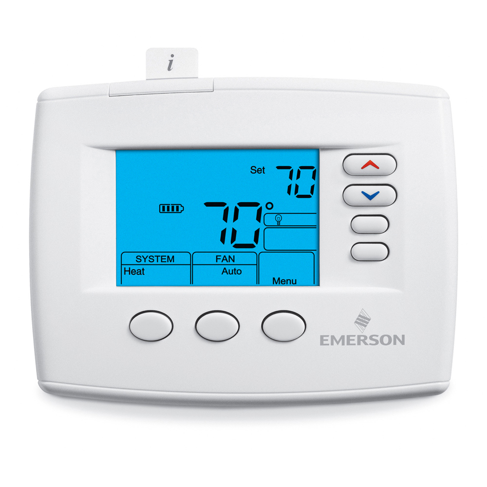 1F83-0422 - White Rodgers 1F83-0422 - Universal Single Stage, Multi-Stage  or Heat Pump Non-Programmable Digital Thermostat