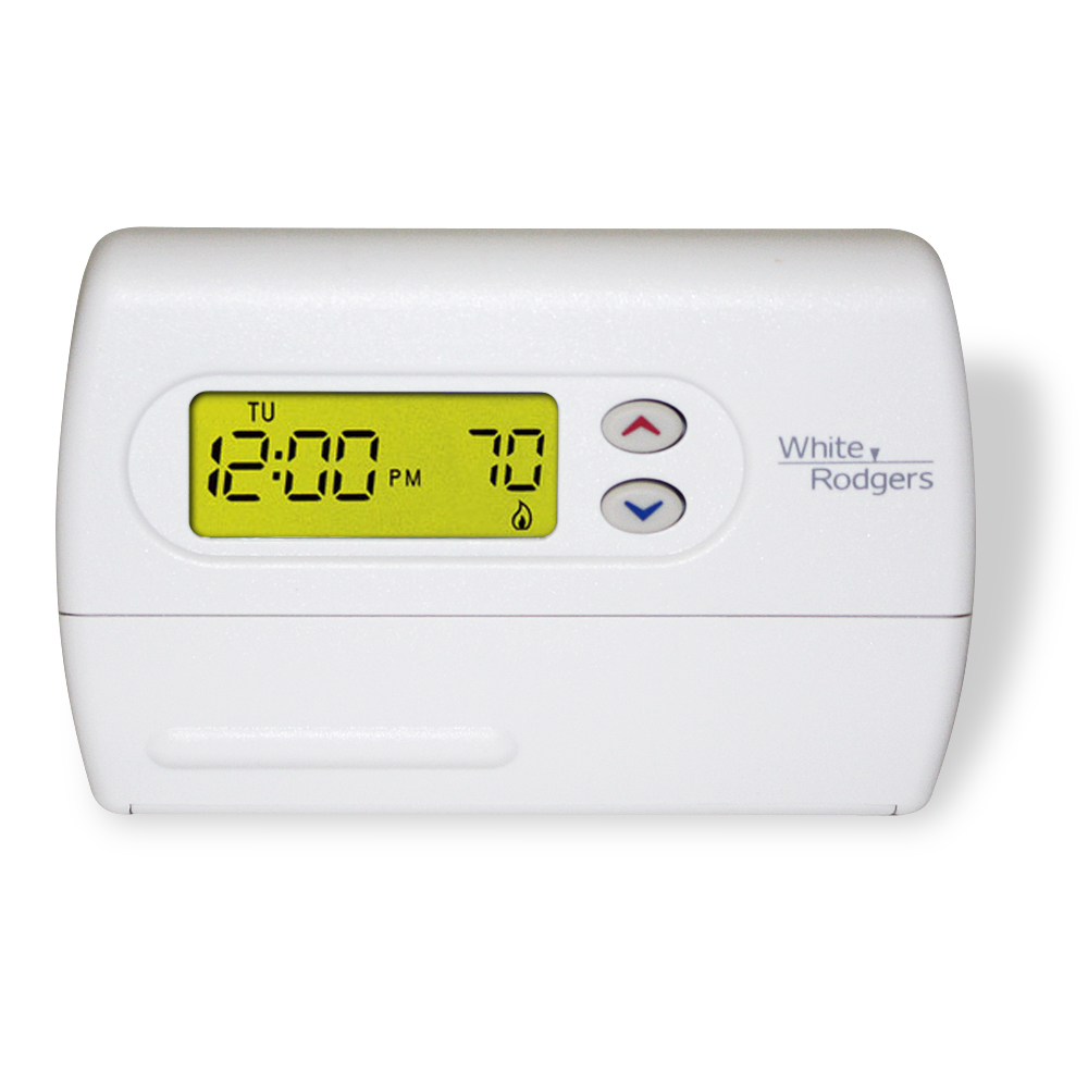 1F85-277 - White Rodgers 1F85-277 - 80 Series Programmable, 2H/2C, Digital  Thermostat