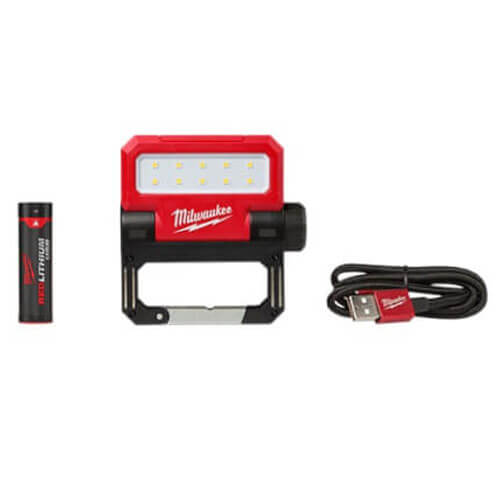 2114-21 - Milwaukee 2114-21 - ROVER Pivoting Flood Light, USB
