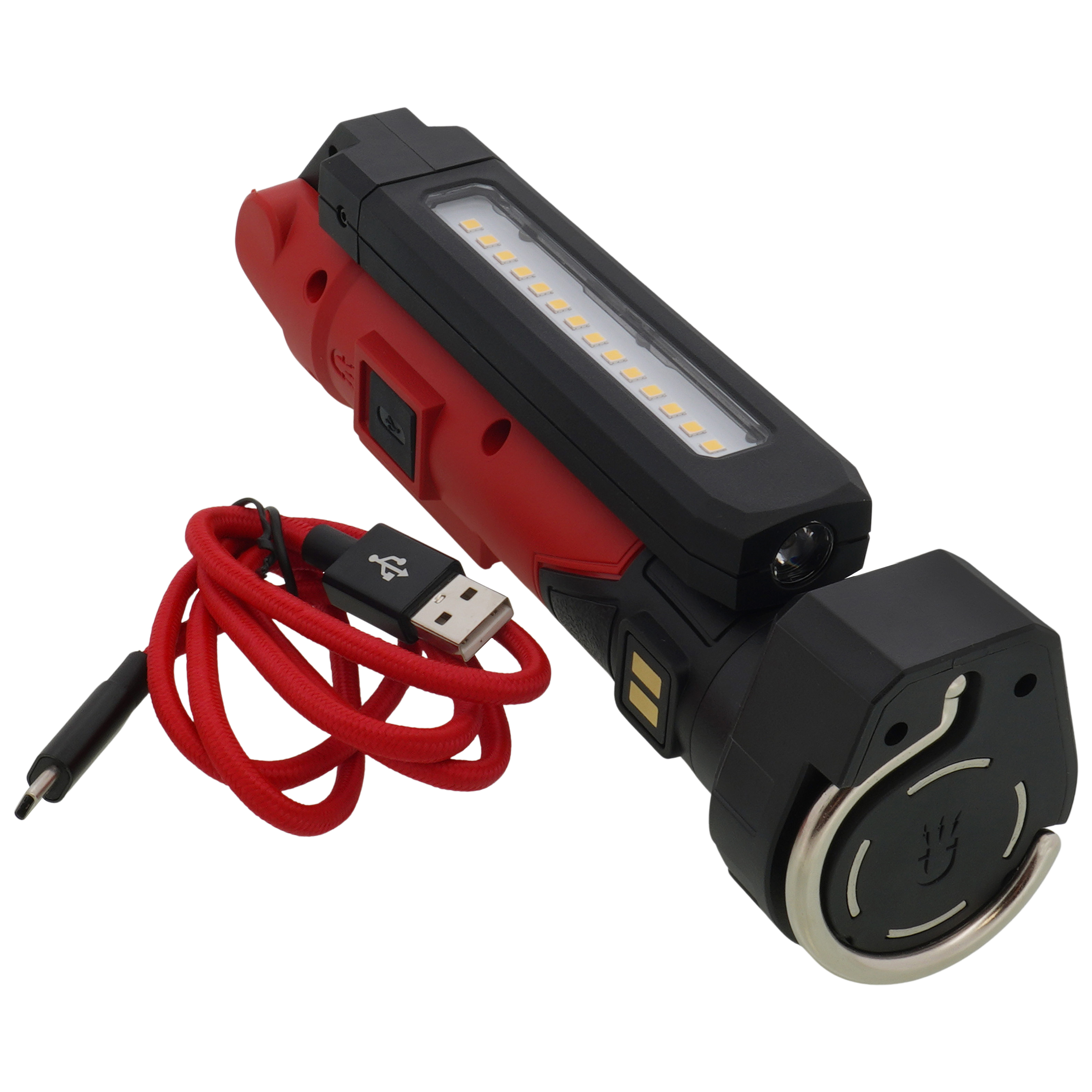 milwaukee flashlight 700 lumen 2367-20 M12 Rover Lumens Repair Flood Light with USB Charging- Bare Tool resistant LED lens Milwaukee M12 PAL-0 LED Pivot