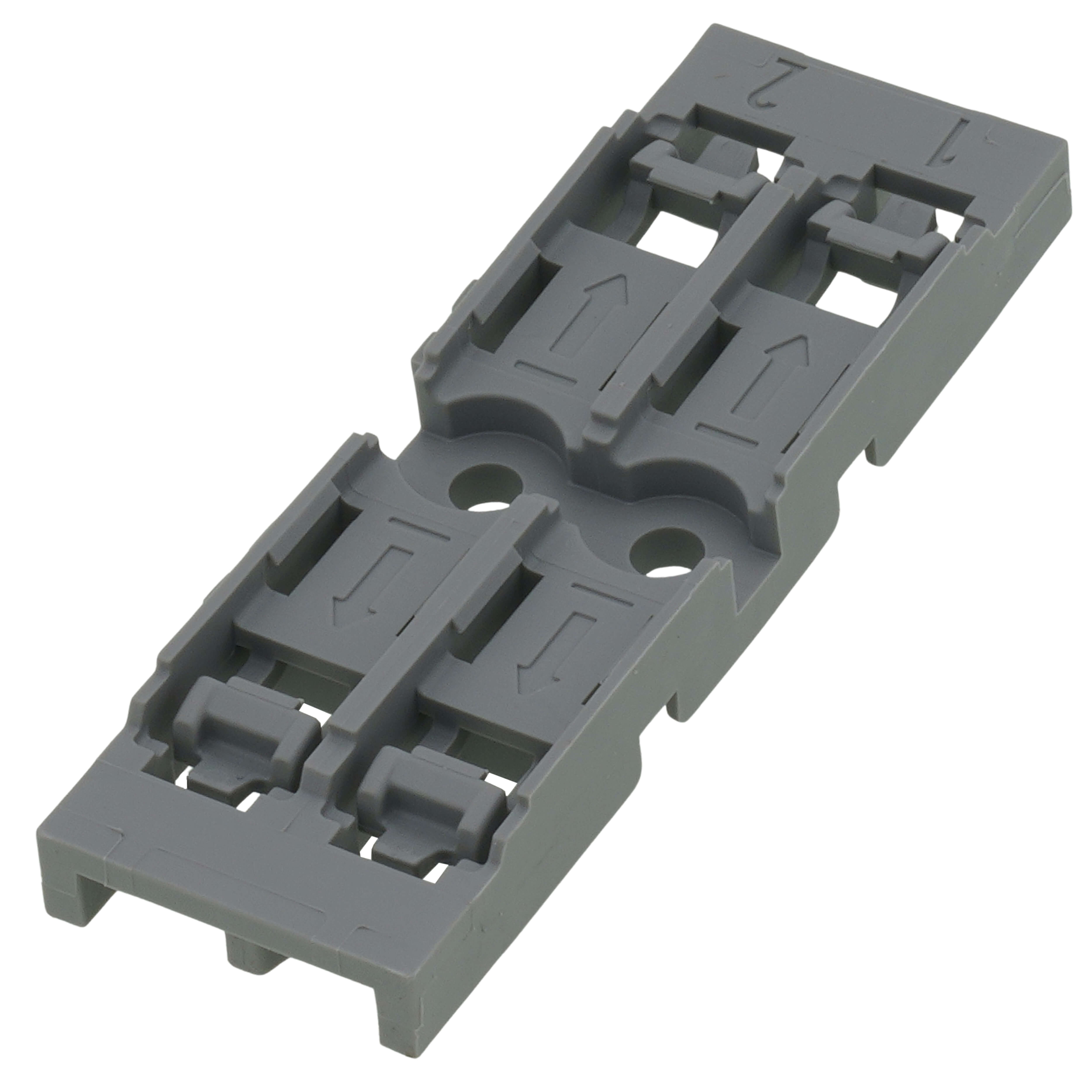 221-2522 - WAGO 221-2522 - 2-Gang Mounting Carrier for Levered