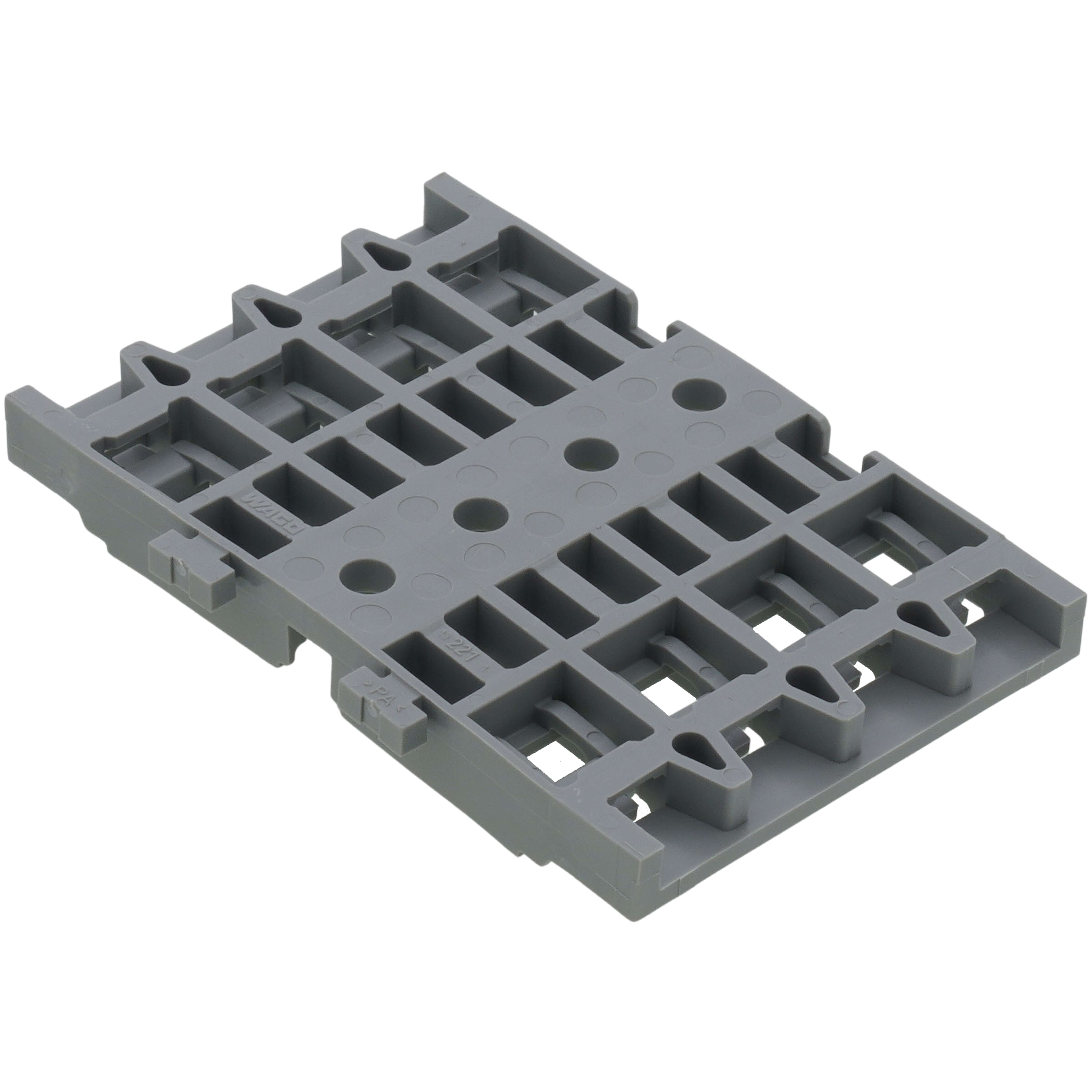 221-2524 - WAGO 221-2524 - 4-Gang Mounting Carrier for Levered
