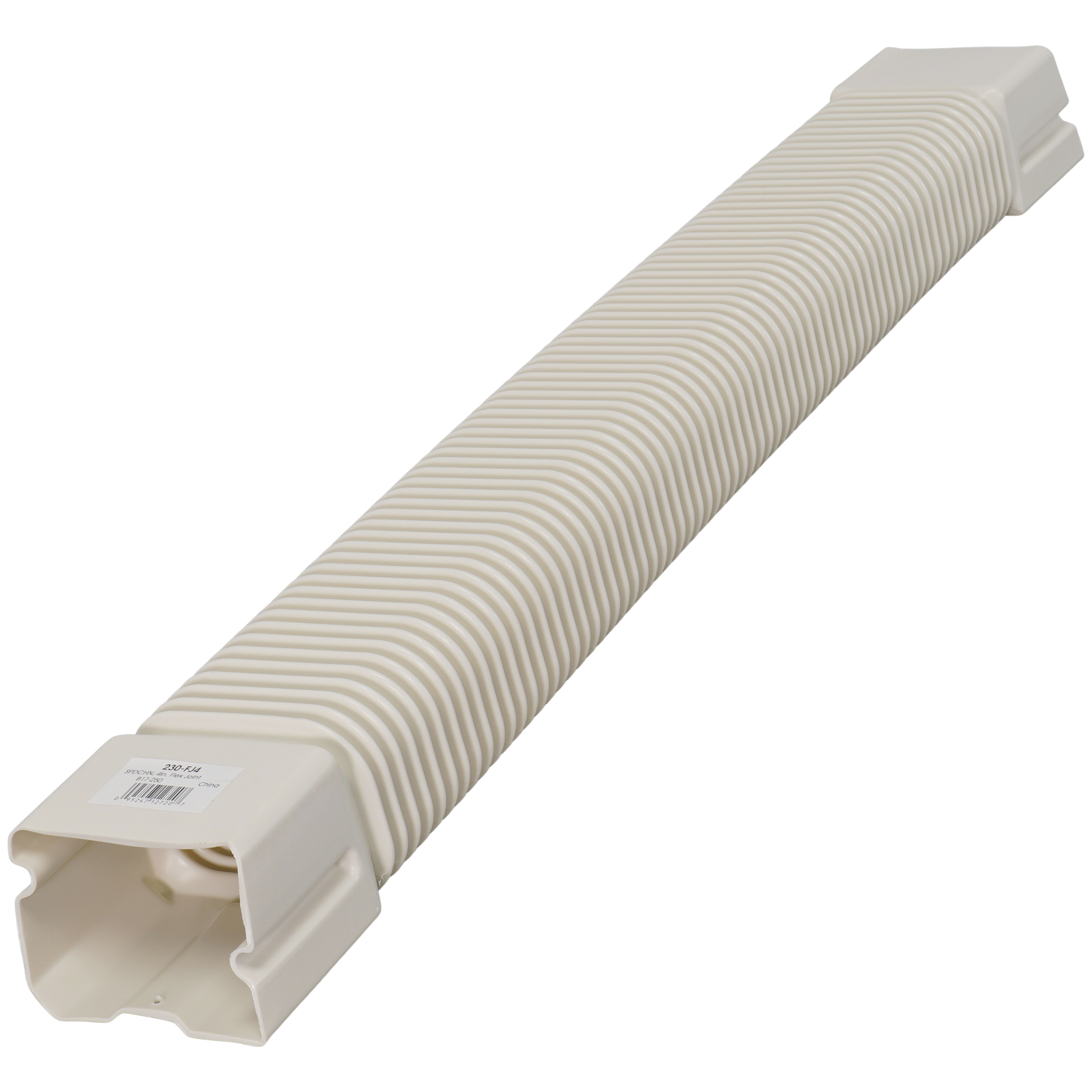 DiversiTech 230-FB4 SpeediChannel Flat Bend - 90 Degree, 4 Inch Length For Channel Routing
