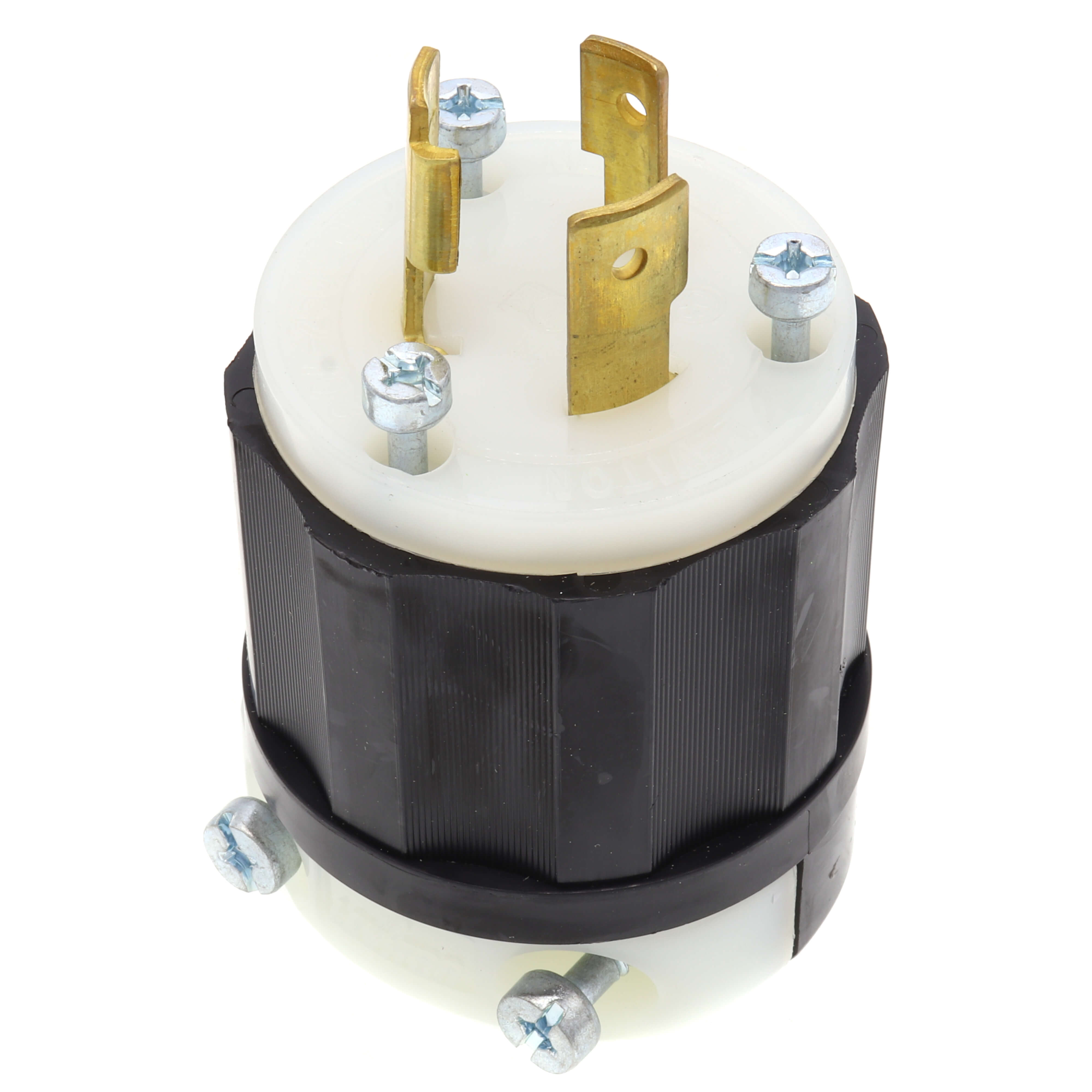 2321 - Leviton 2321 - Industrial Grade Locking Plug, 20A, 2P, NEMA
