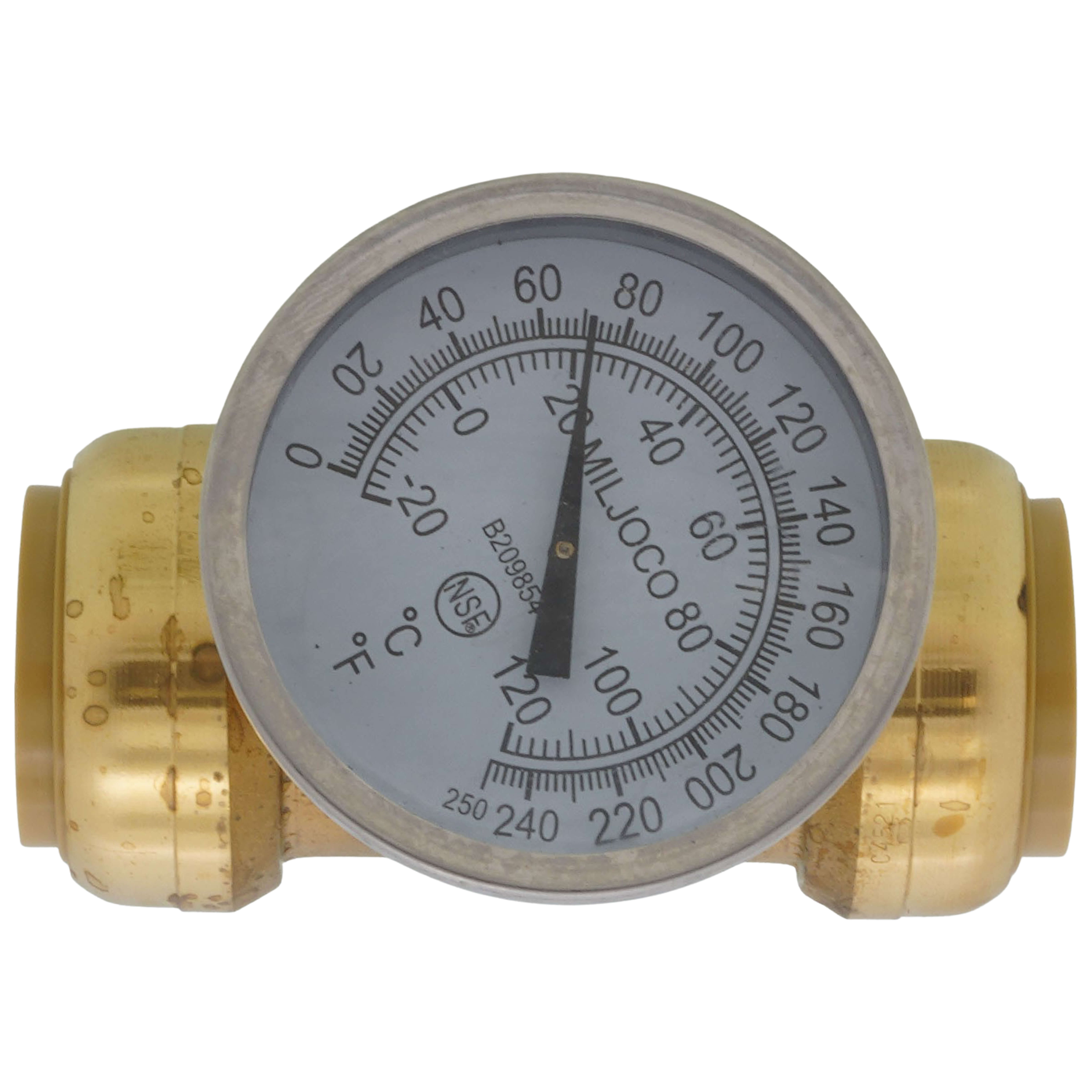 Pipe Clip Thermometer