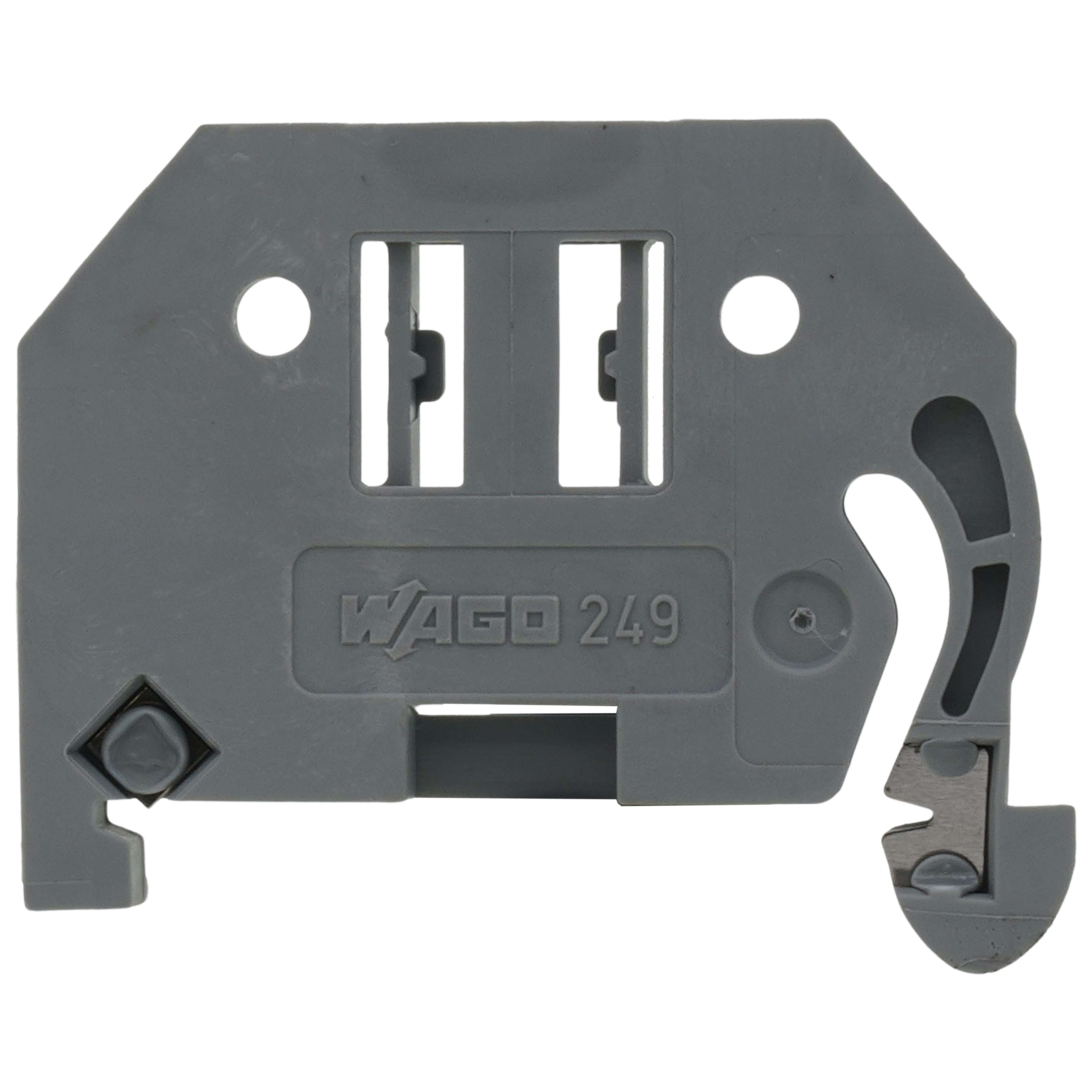 249-116 - WAGO 249-116 - Screwless End Stop, for DIN-rail 35 x 15