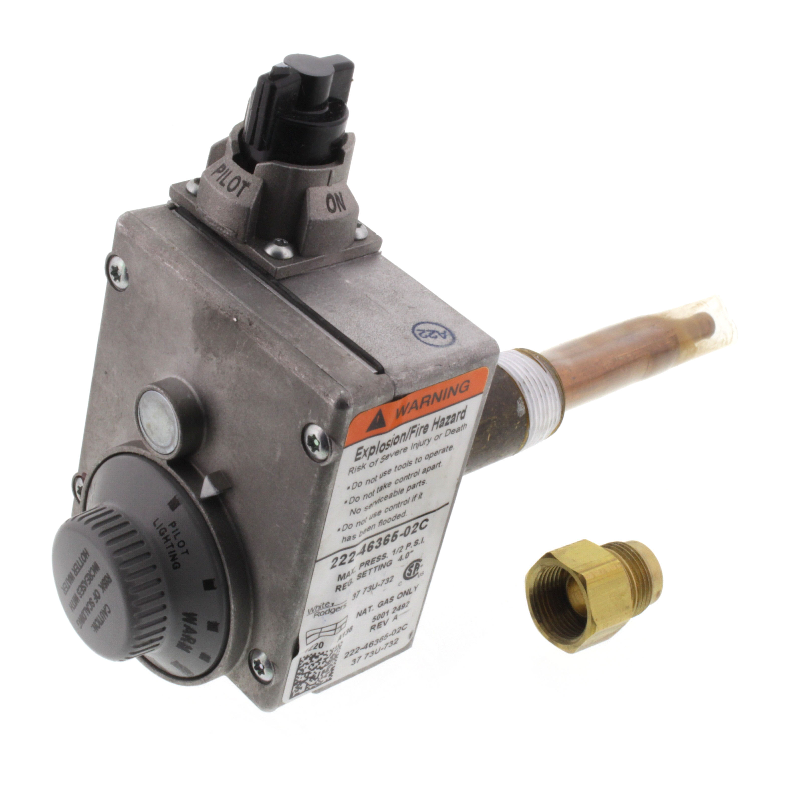 265-46365-02 - Bradford White 265-46365-02 - Kit - Gas Valve NAT