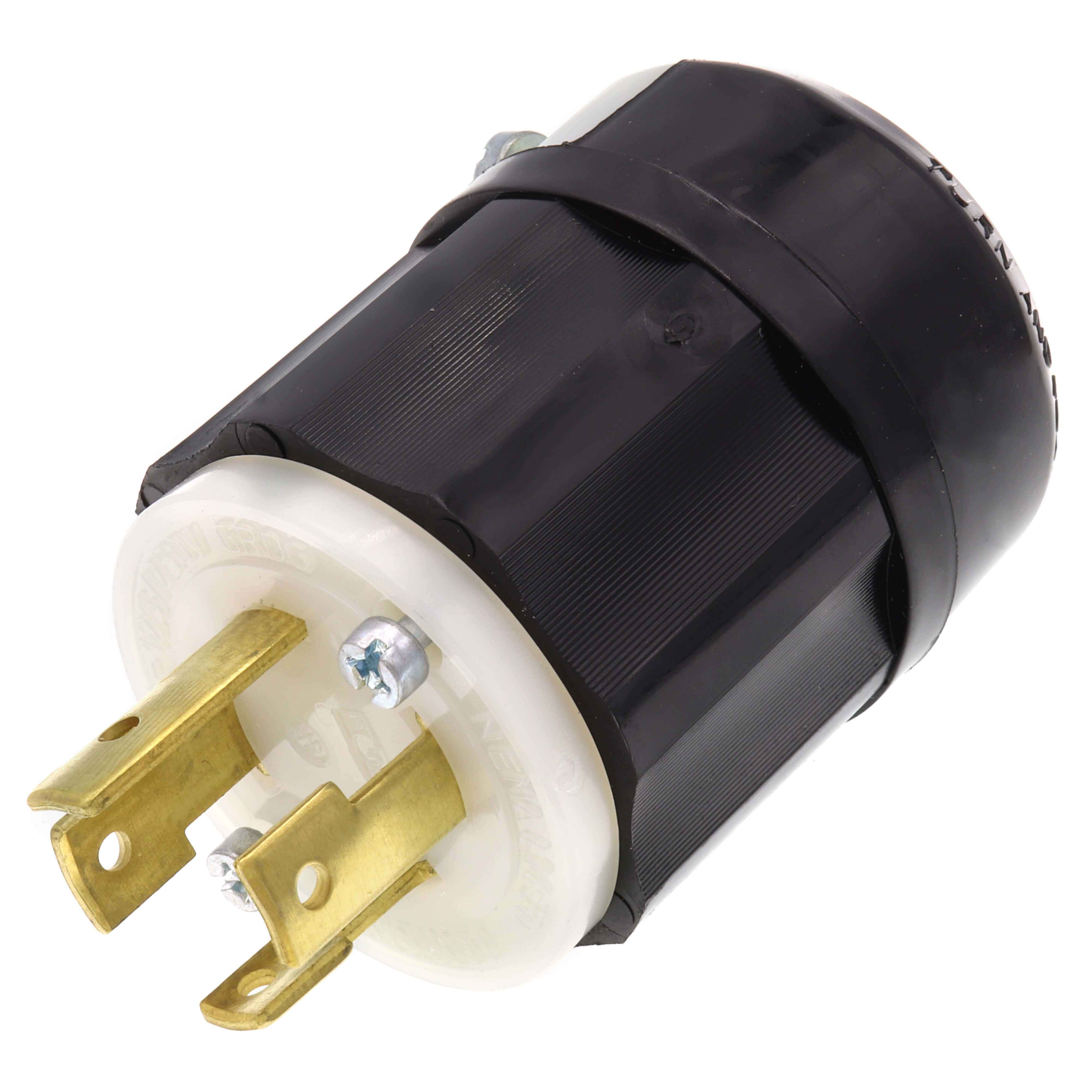 2711 - Leviton 2711 - Industrial Grade Locking Plug, 30A, 3P, NEMA