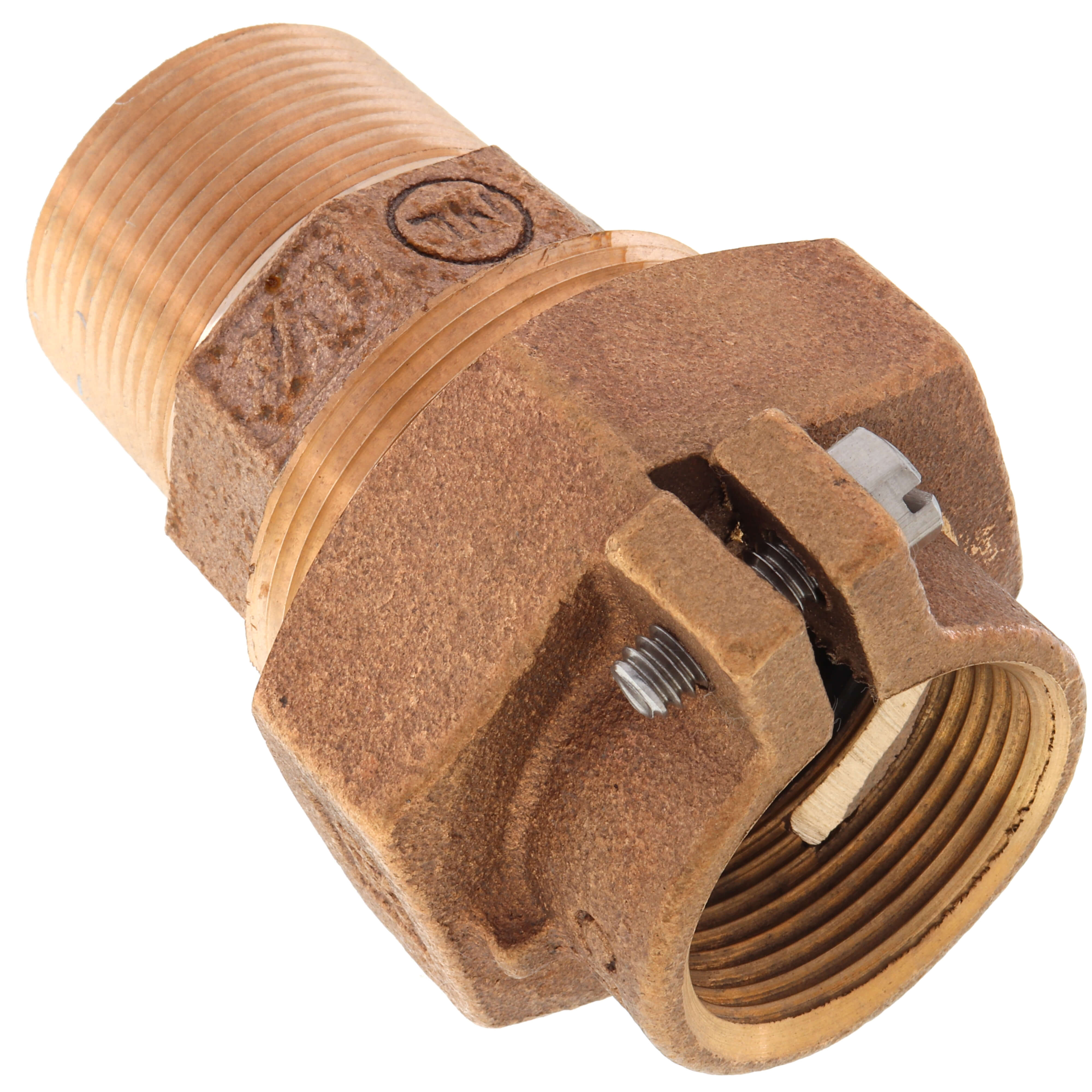 90 Degree Pipe Elbow 1 Inch NPT 1-Inch Brass Elbow - 90 Degree MIP ...