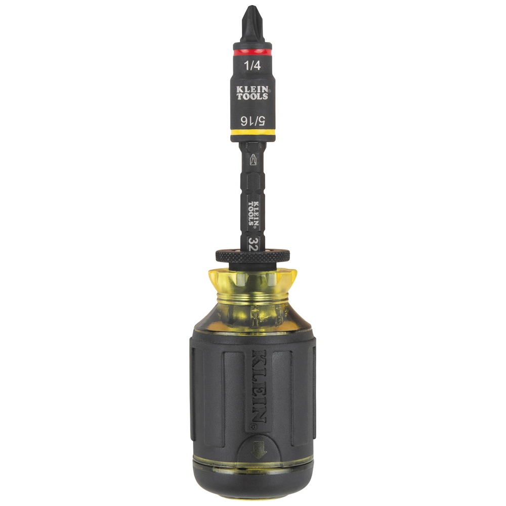 32308F - Klein Tools 32308F - 10-in-1 Impact-Rated Stubby Driver