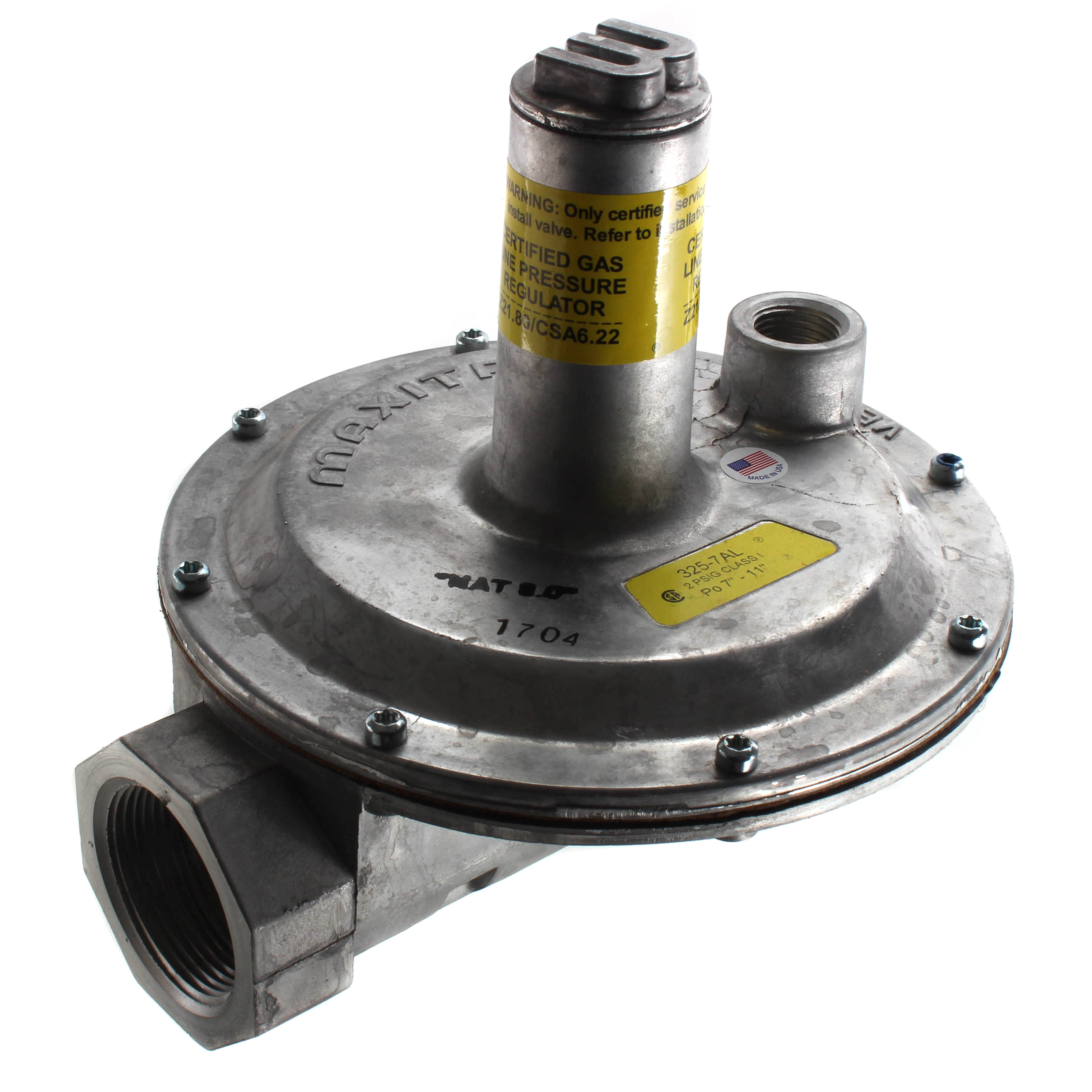 Maxitrol 52-1009 Druckregler Für Erdgas – 1/2 Zoll Ein- & Ausgang – Für Gasleitungen