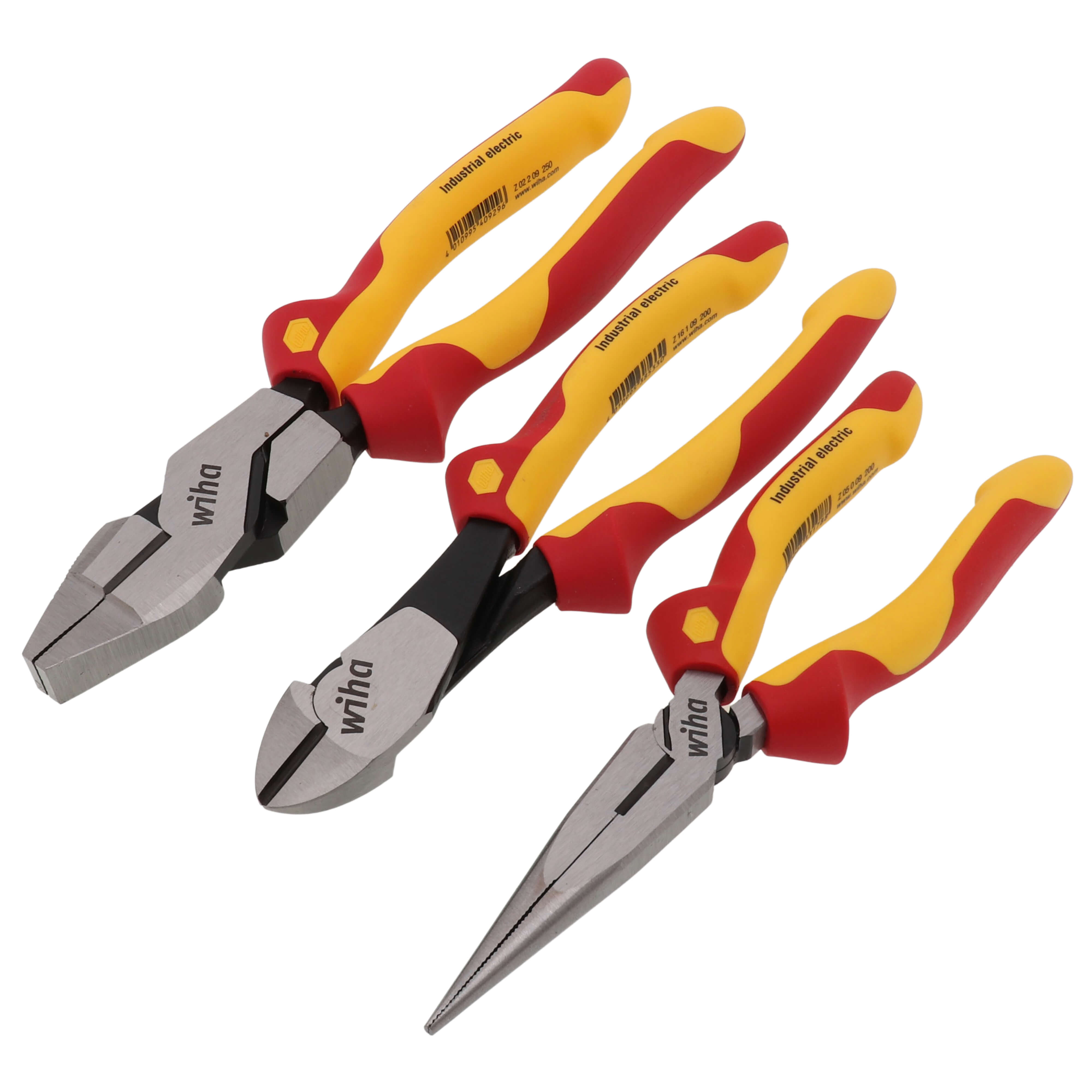 32968 - Wiha 32968 - 3-Piece Insulated Pliers & Cutters Set