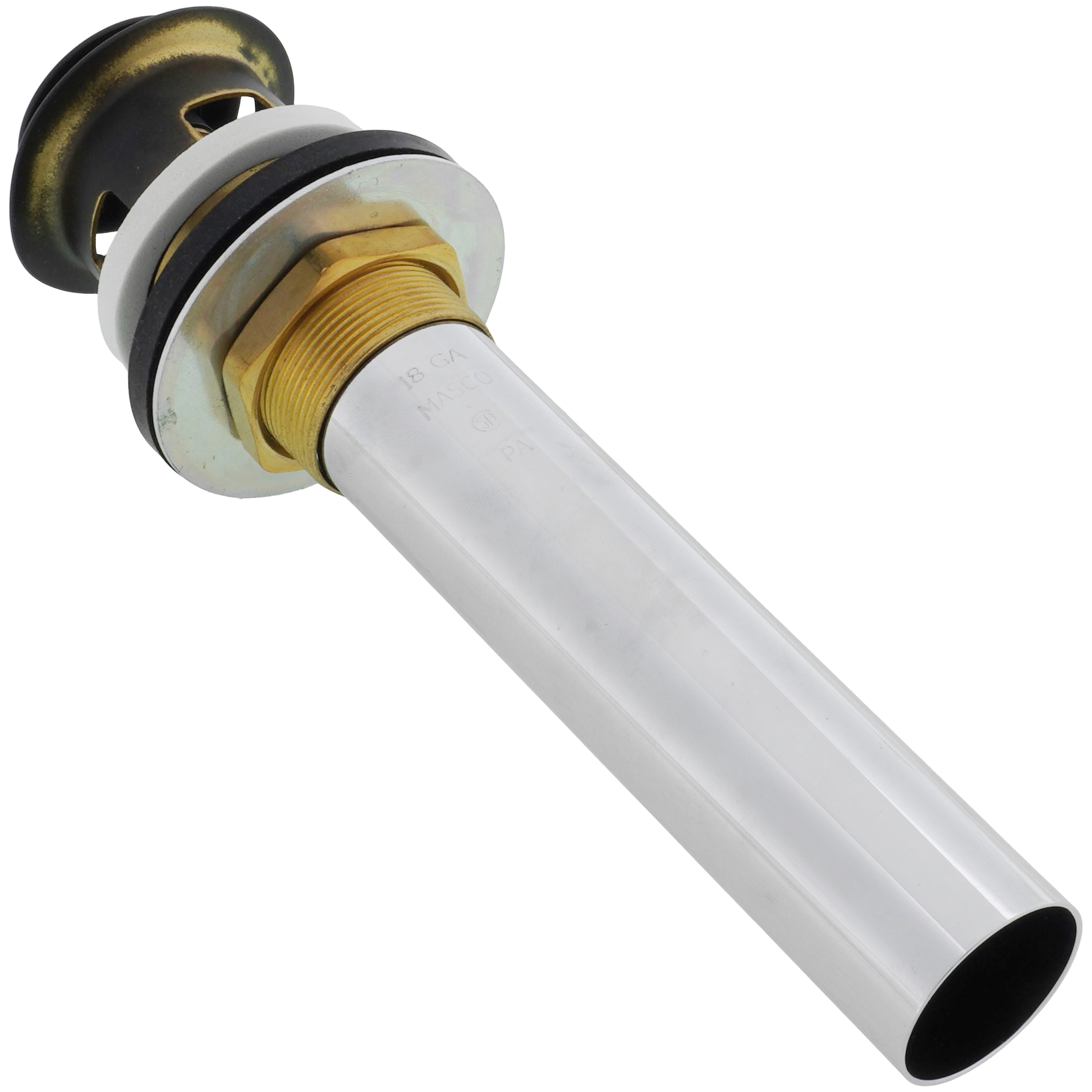 Delta Chrome Overflow Pop Up Delta Rp62472 Plastic Pop-Up Assembly ...
