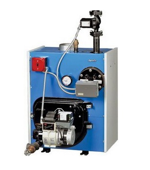 36321151H - Slant/Fin 36321151H - TR-30-1.10 P - 154,000 BTU Intrepid Water  Oil Boiler Package
