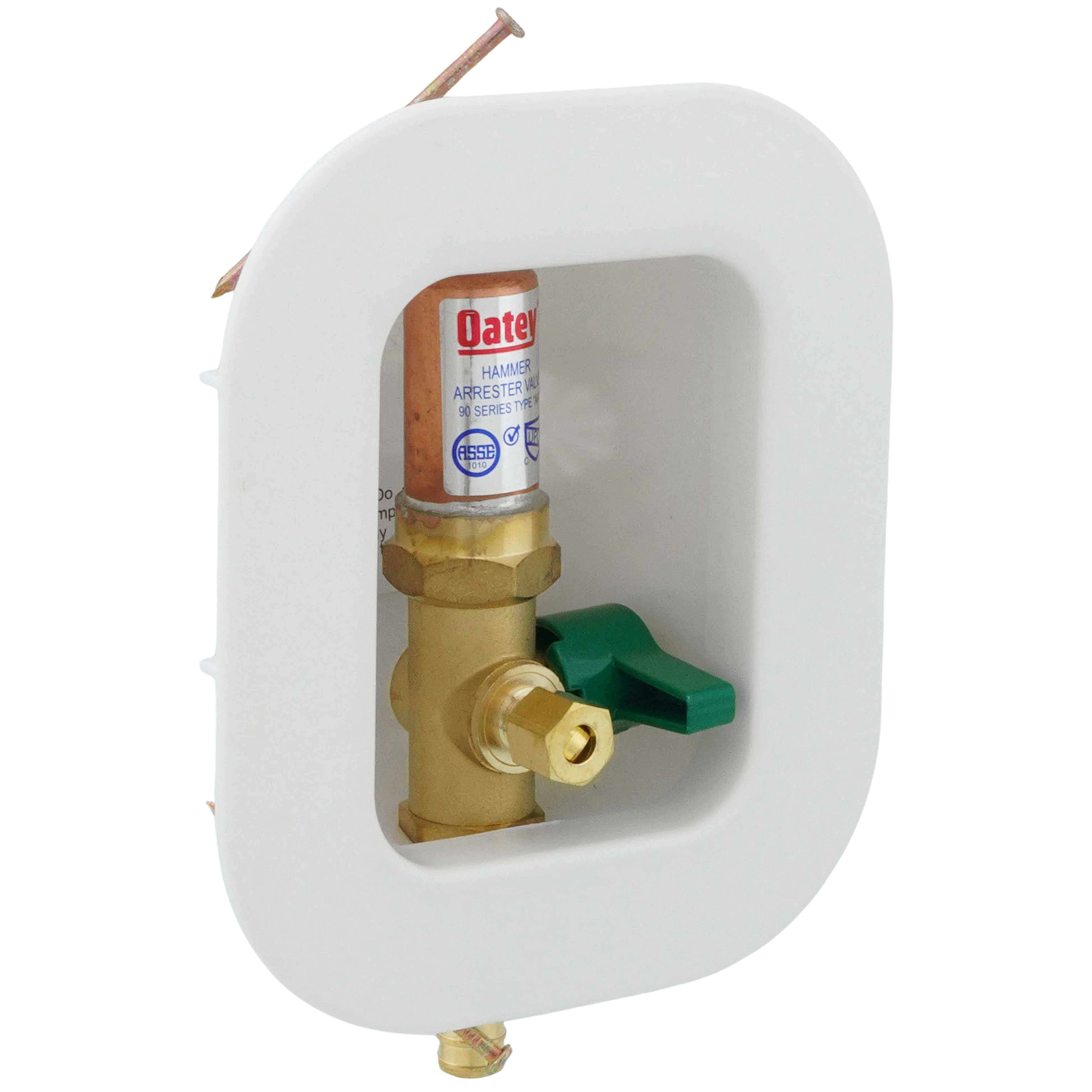 39127 - Oatey 39127 - I2K PEX Crimp Ice Maker Outlet Box w/ Water