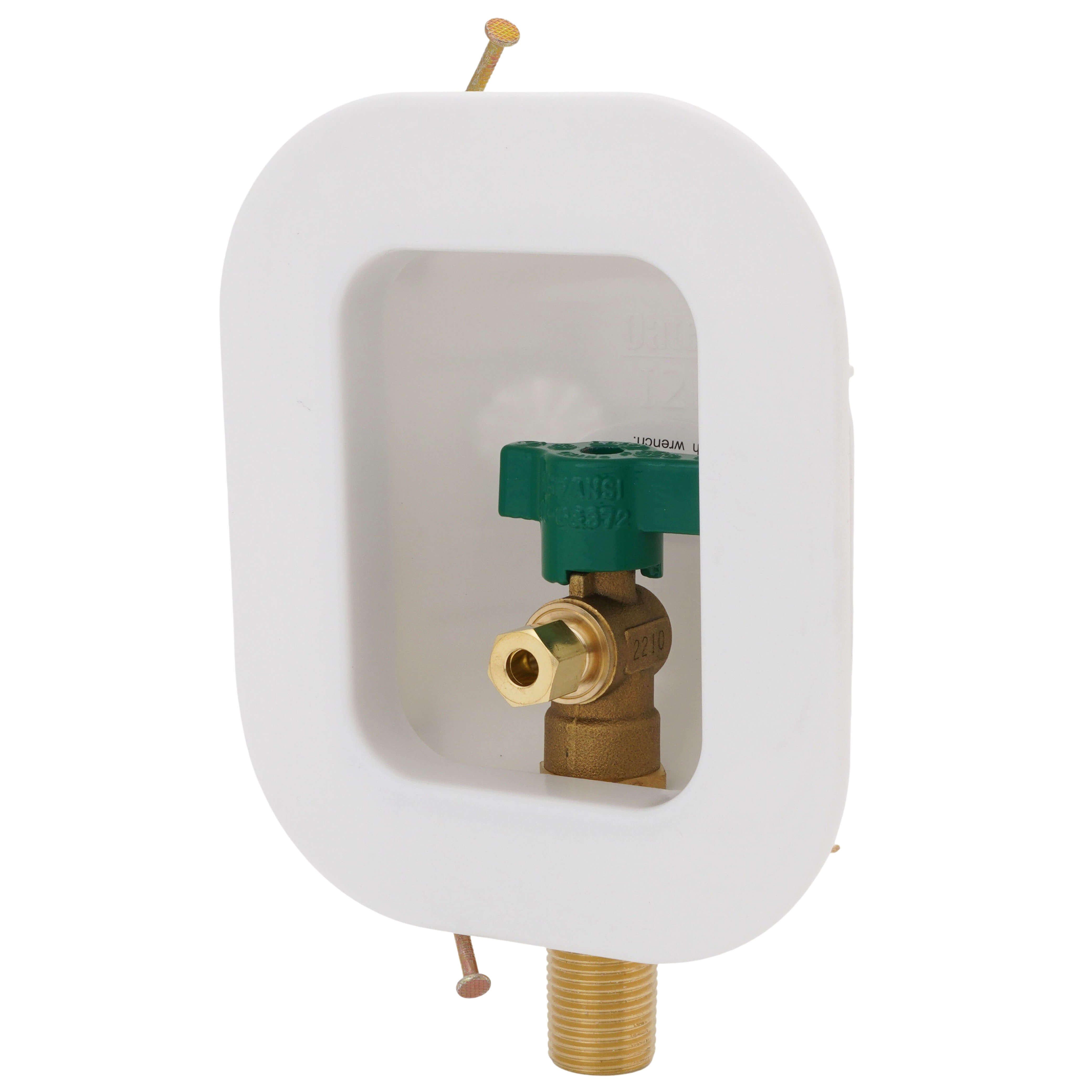 39136 - Oatey 39136 - I2K PEX Crimp Ice Maker Outlet Box w/ 1/4