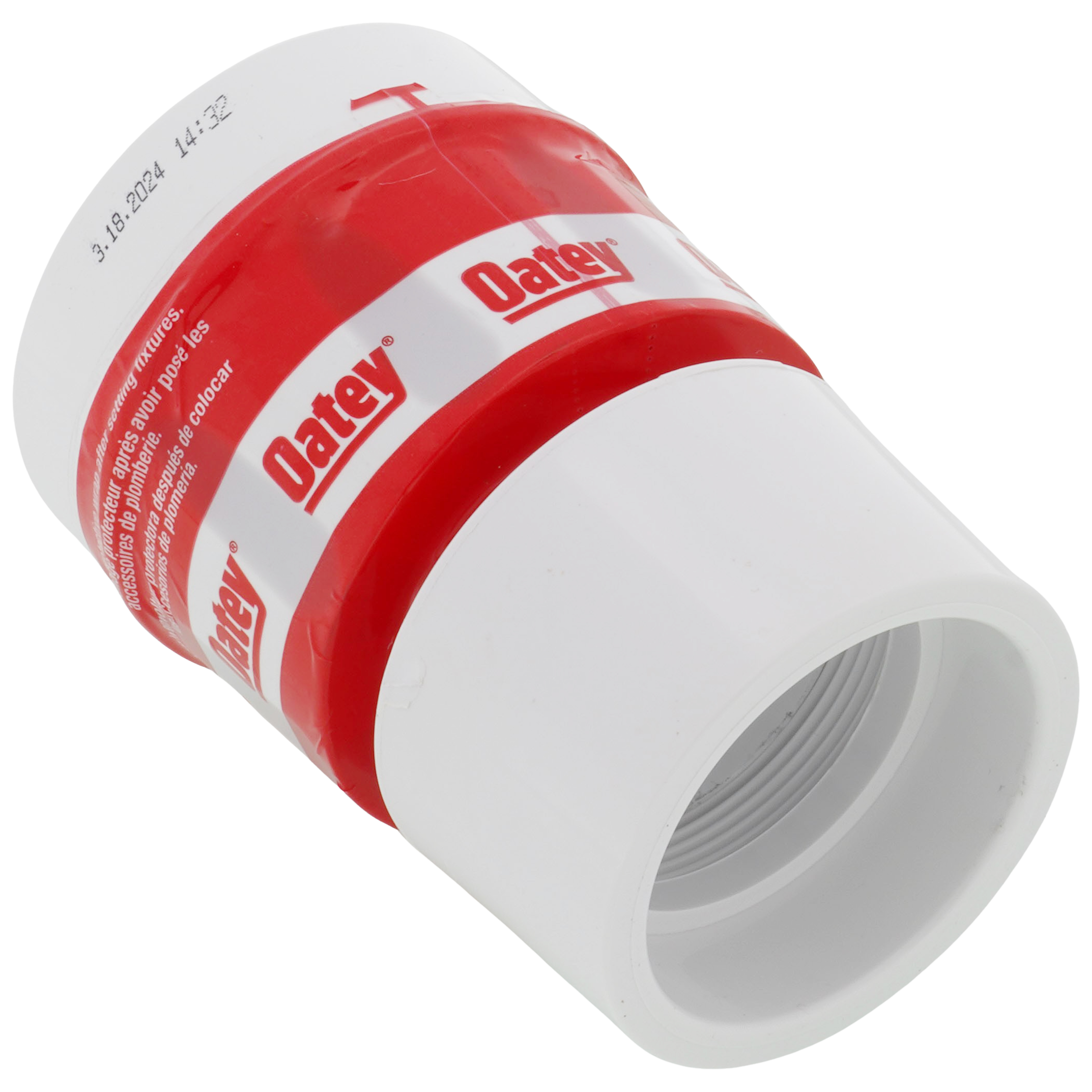 Oatey 39226 Sure Vent Luftzufuhrventil – 6 DFU, Mit Schwarzstahl-Adapter, Für Sanitärinstallation