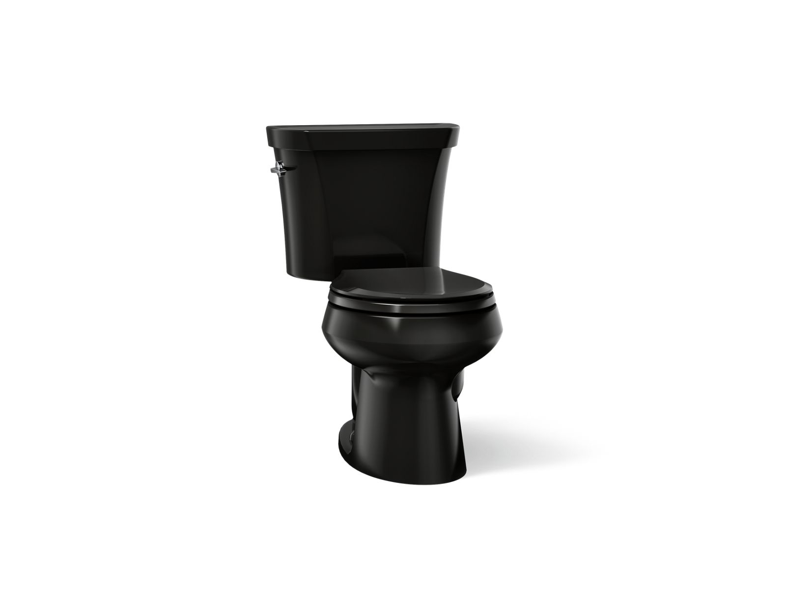klow 1327 KOHLER|K-3837|Devonshire Two-Piece Elongated 1.28-GPF Toilet With a 1.28 Kohler K-3947-TR Wellworth Two-Piece round-front