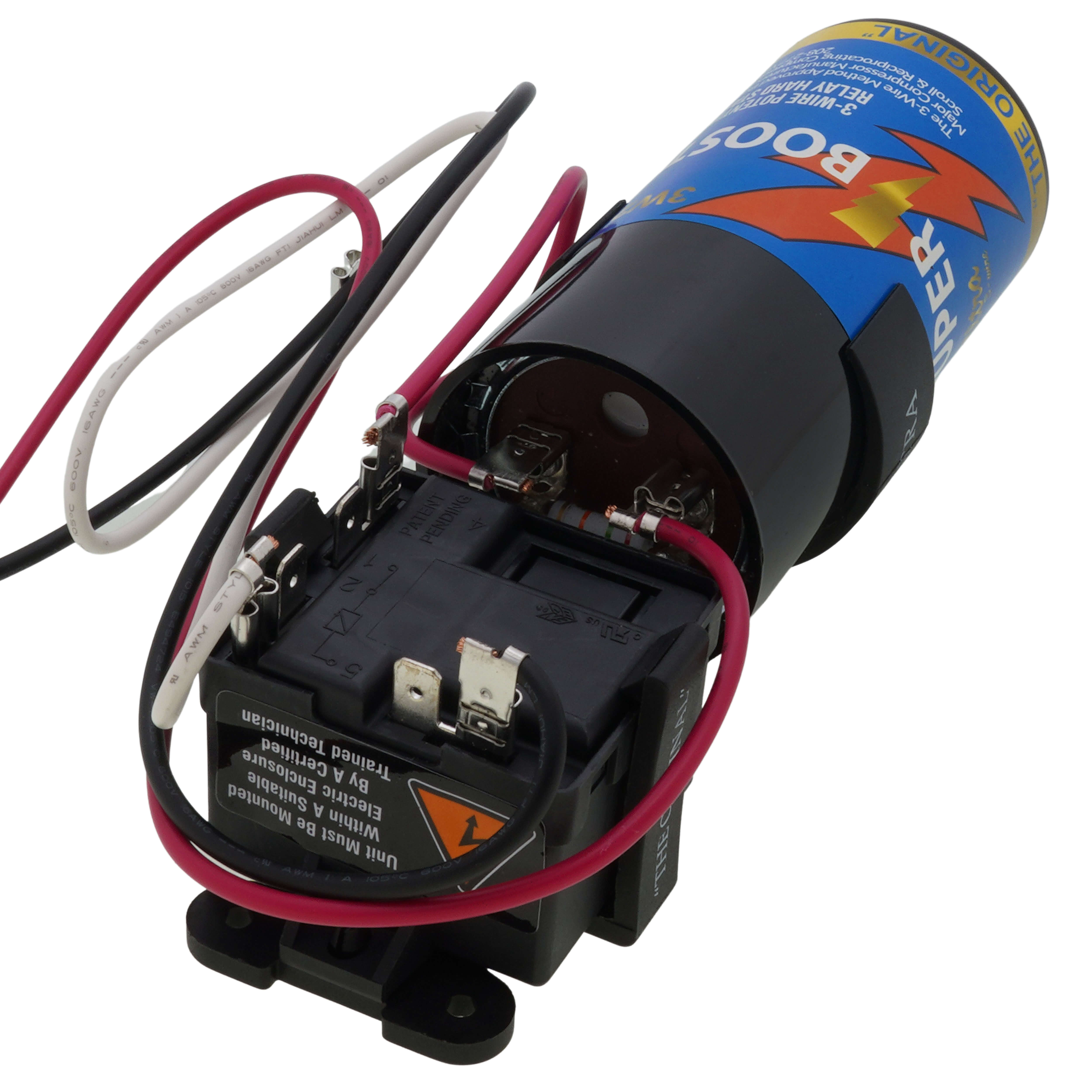 Mechanical Potential Relay Kit - 3 Wire, For 4-5 HP Compressors (270 ...