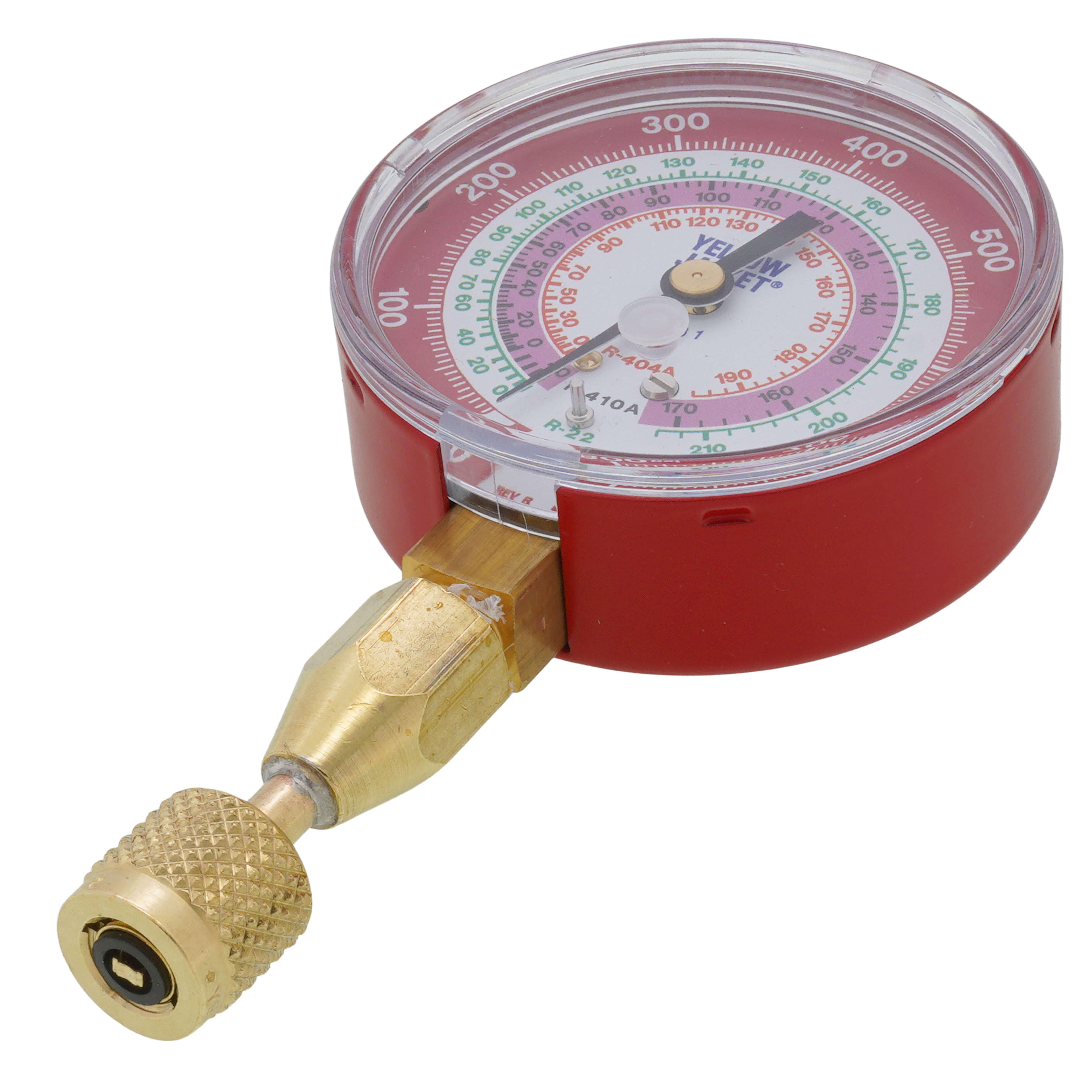 40334 - Yellow Jacket 40334 - Red Pressure Refrigerant Gauge with