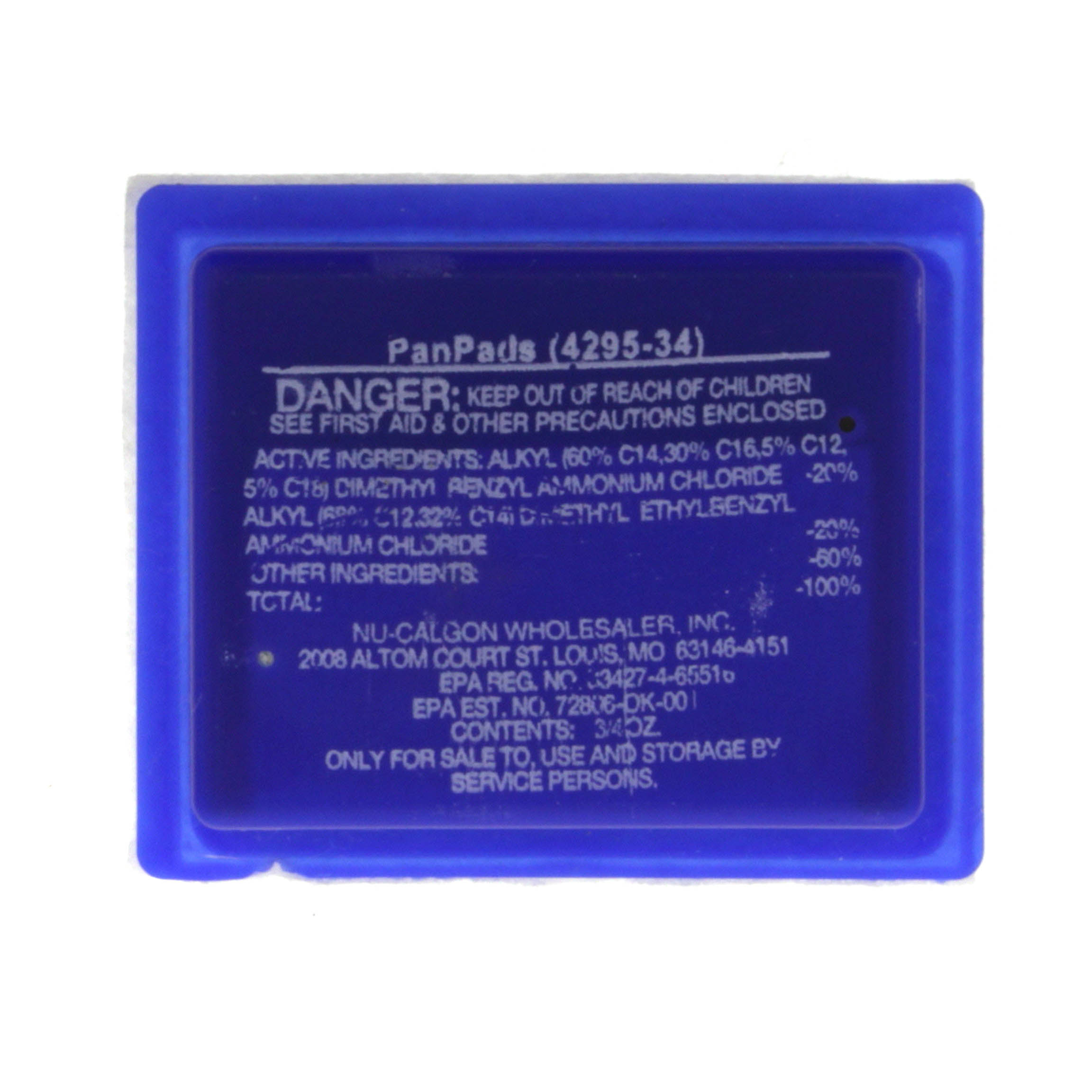 5 Ton PanPad Nu Calgon PanPads 4295 36 Standard Drain Pan Treatment 5-ton-panpad-nu-calgon-panpads-4295-36-standard-drain-pan-treatment