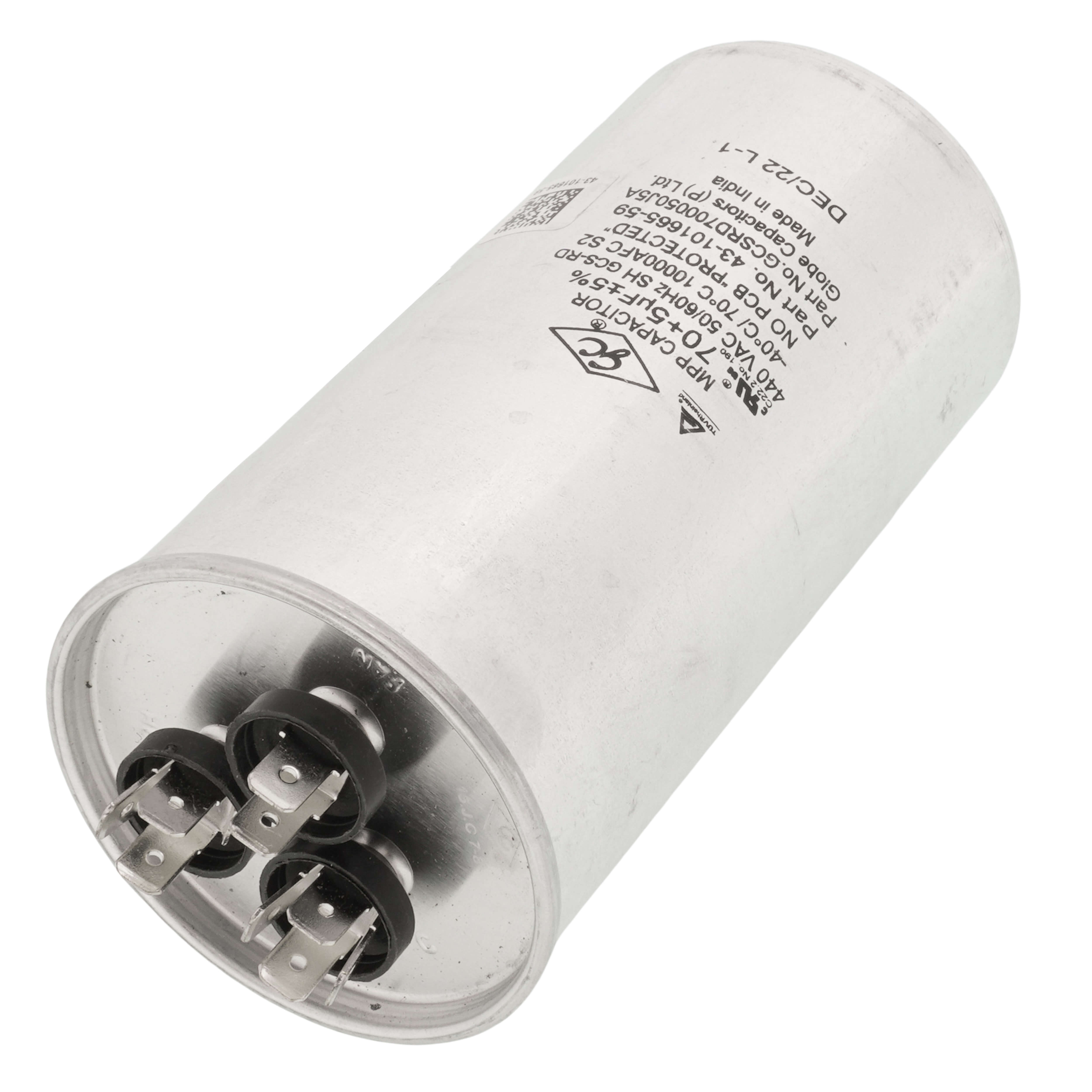 43-101665-59 - Rheem 43-101665-59 - Capacitor - 70/5/440 Dual