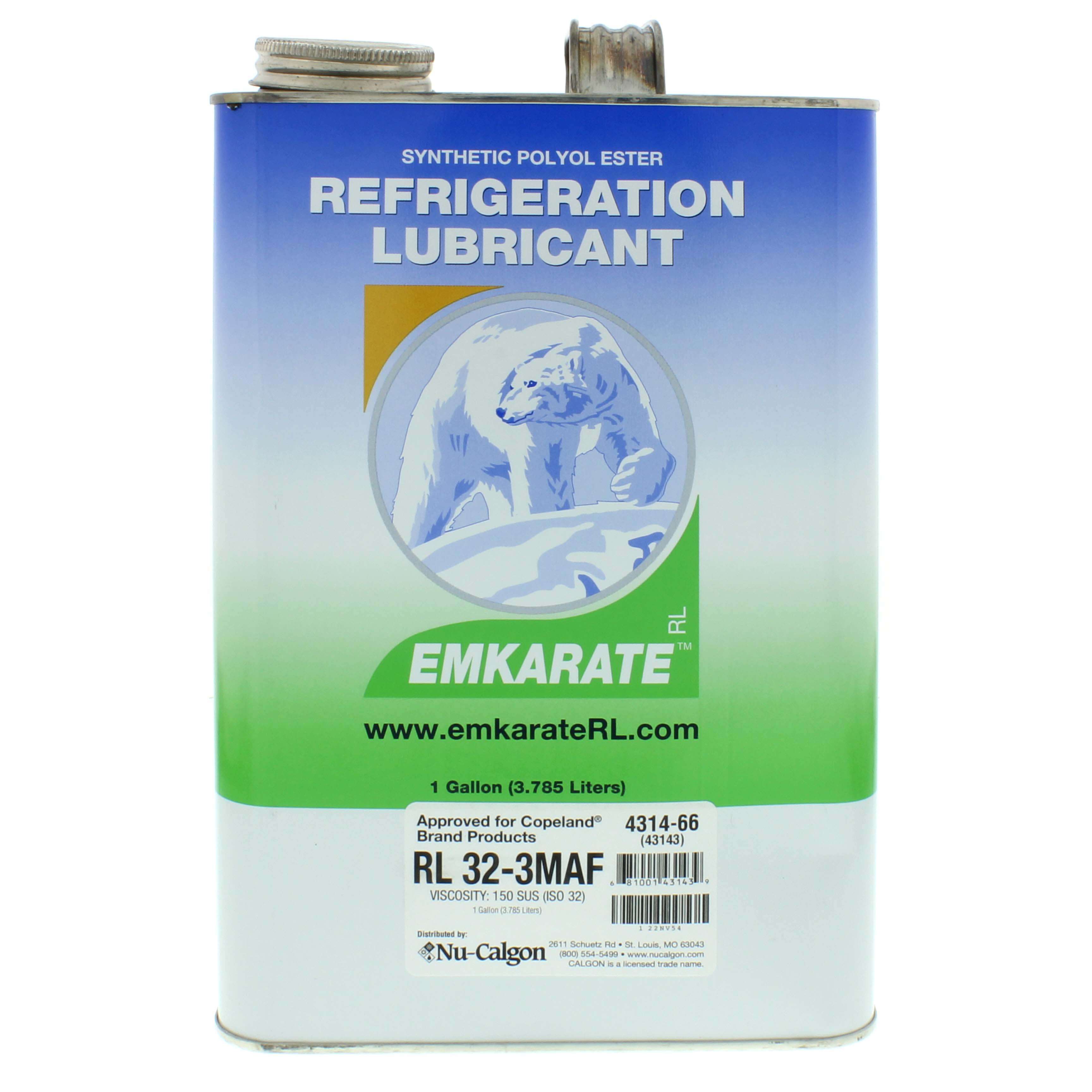 4314-66 - Nu-Calgon 4314-66 - Emkarate RL32-3MAF Refrigeration Oil