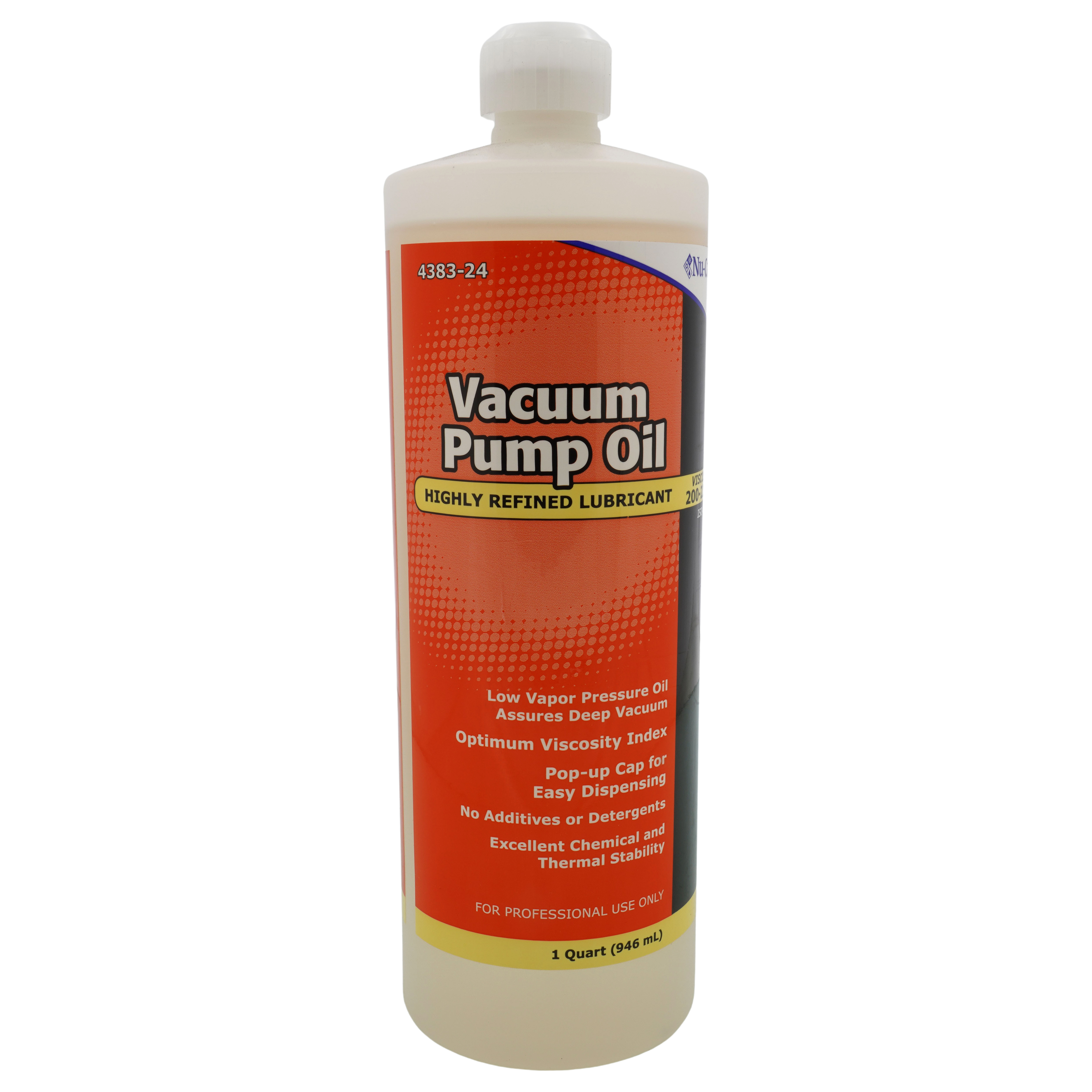 4383-24 - Nu-Calgon 4383-24 - Cal-Vac Vacuum Pump Oil, 1 qt.