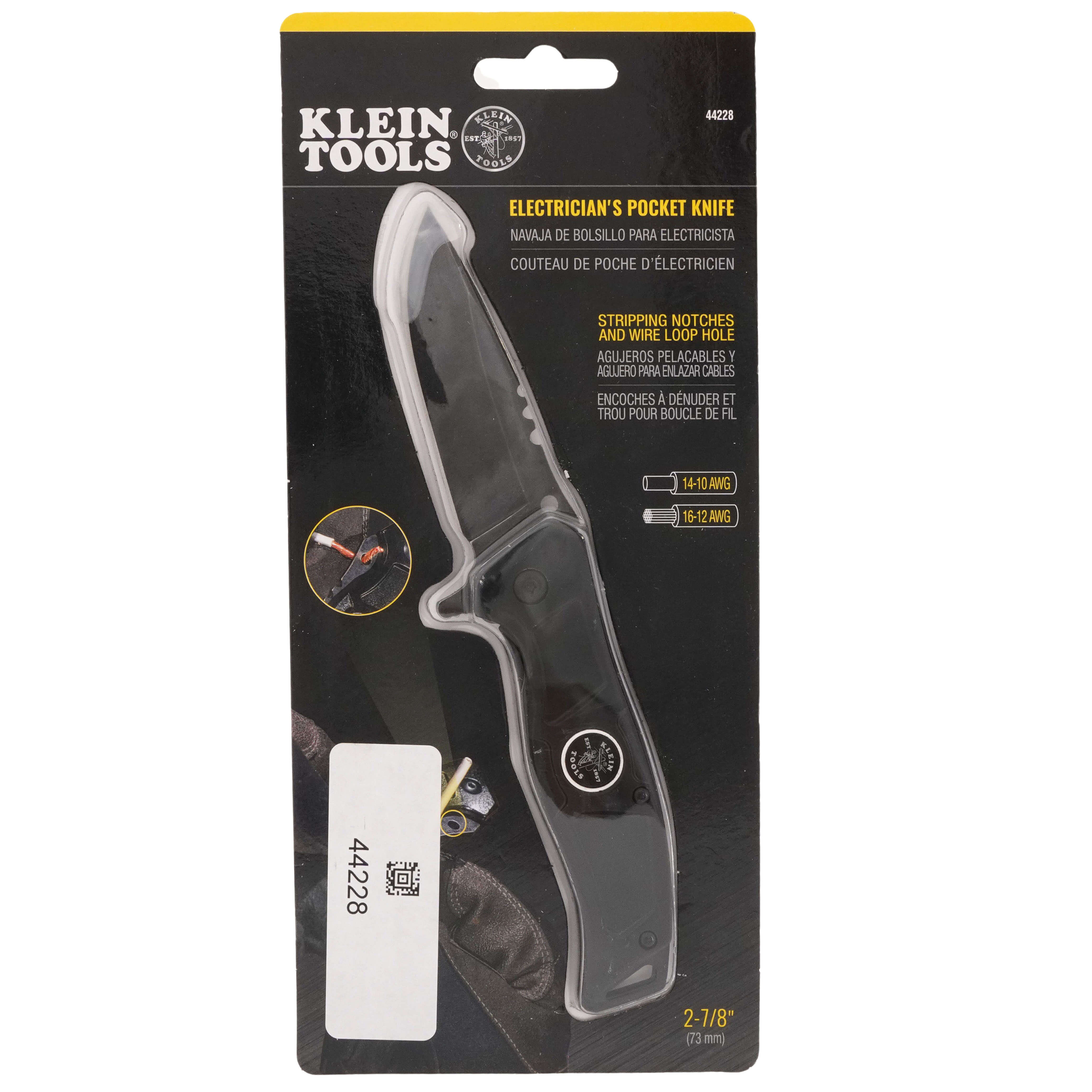 サーディスリム 44228 - Klein Tools 44228 - Electrician's Pocket Knife