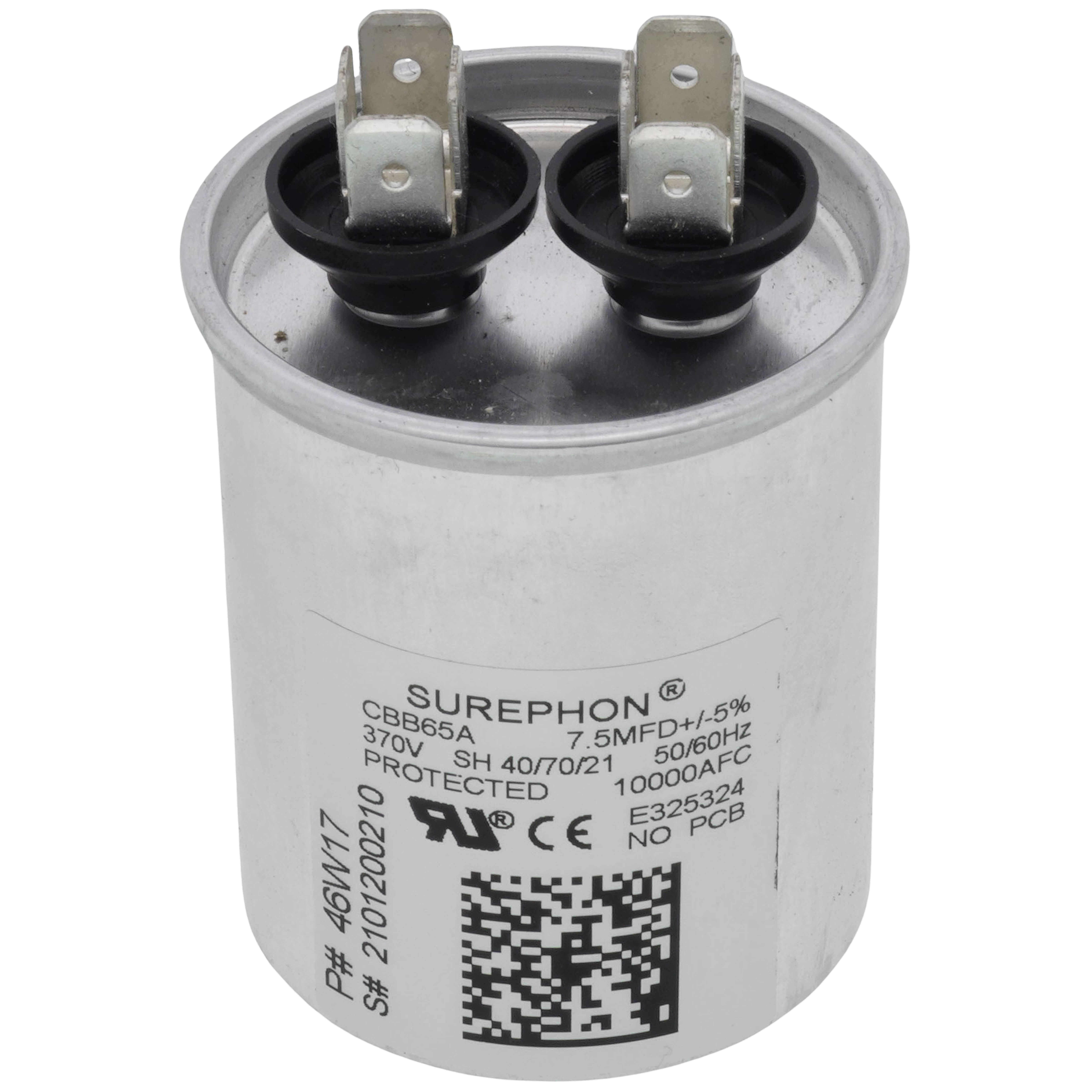 35K57 - Lennox 35K57 - 7.5 MFD Oval Capacitor (370V)