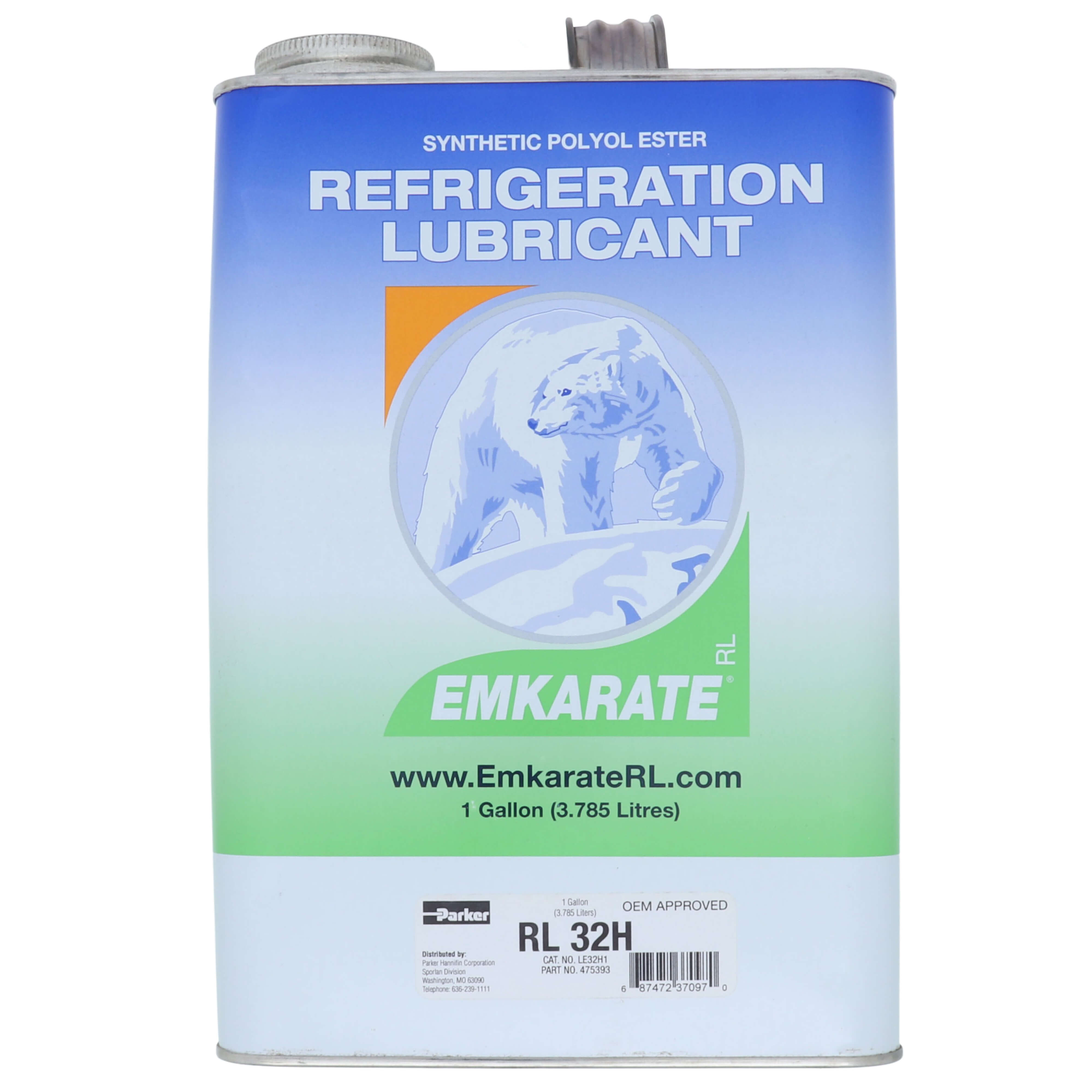 475393 - Parker Hannifin 475393 - LE32H1 EMKARATE RL Polyol Ester