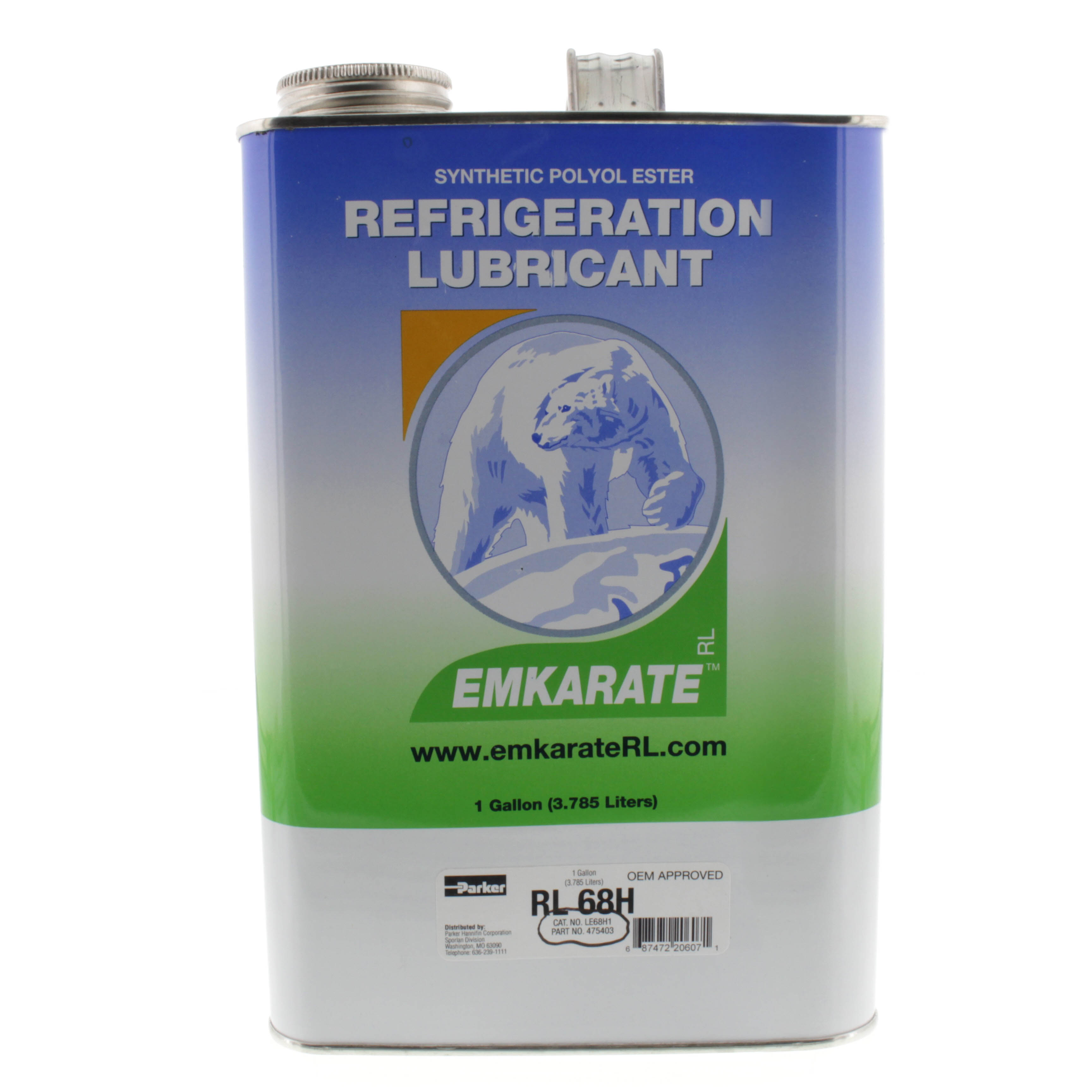 475403 - Parker Hannifin 475403 - LE68H1 EMKARATE RL Polyol Ester
