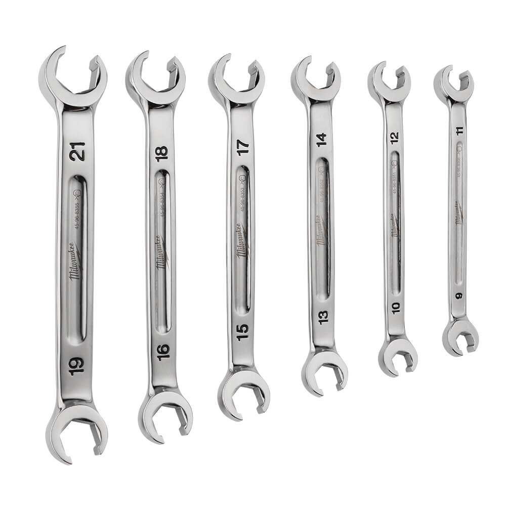 Genius Tools 6-Piece Metric Flare Nut Wrench Set - FN-006M, Made In Taiwan - View #9