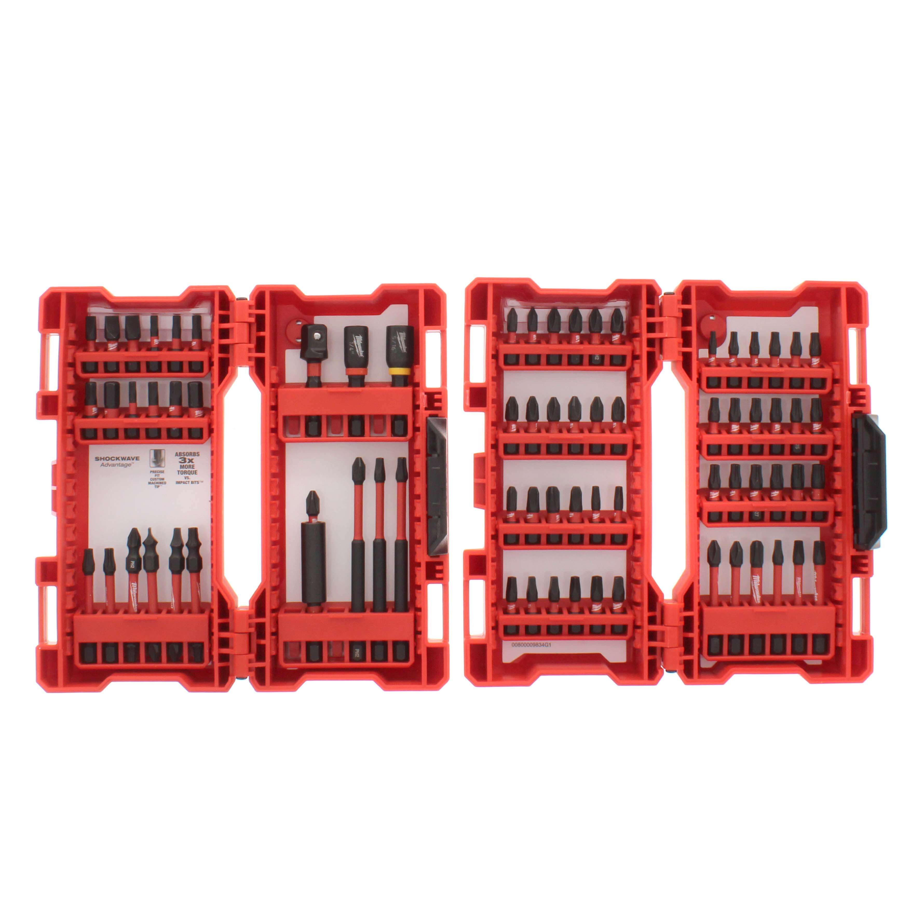 48-32-4062 - Milwaukee 48-32-4062 - 74 Piece Shockwave Impact Duty