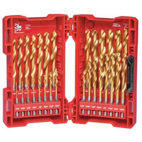 48-89-4632 - Milwaukee 48-89-4632 - 29 Piece Shockwave Red Helix