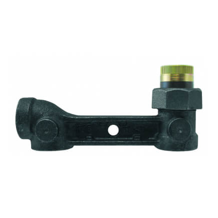 thumbnail image 2 of Midline Valve 1'' X 1'' X 1'' X 6'' Con Edison Black Steel Ball Valve Meter Bar 2 of 4