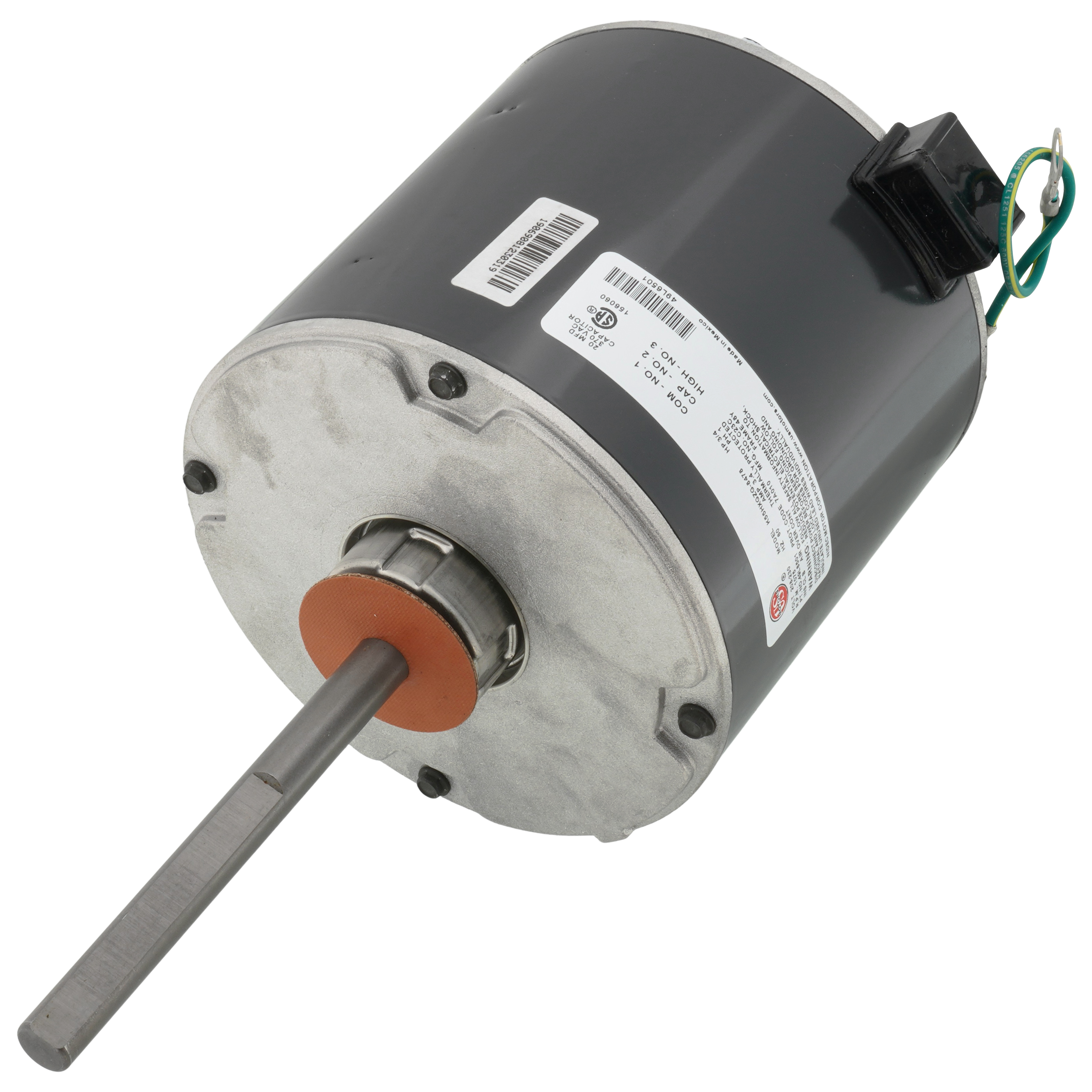 49L65 - Lennox 49L65 - 3/4 HP 1 Phase Fan Motor (208/230v), 49L65