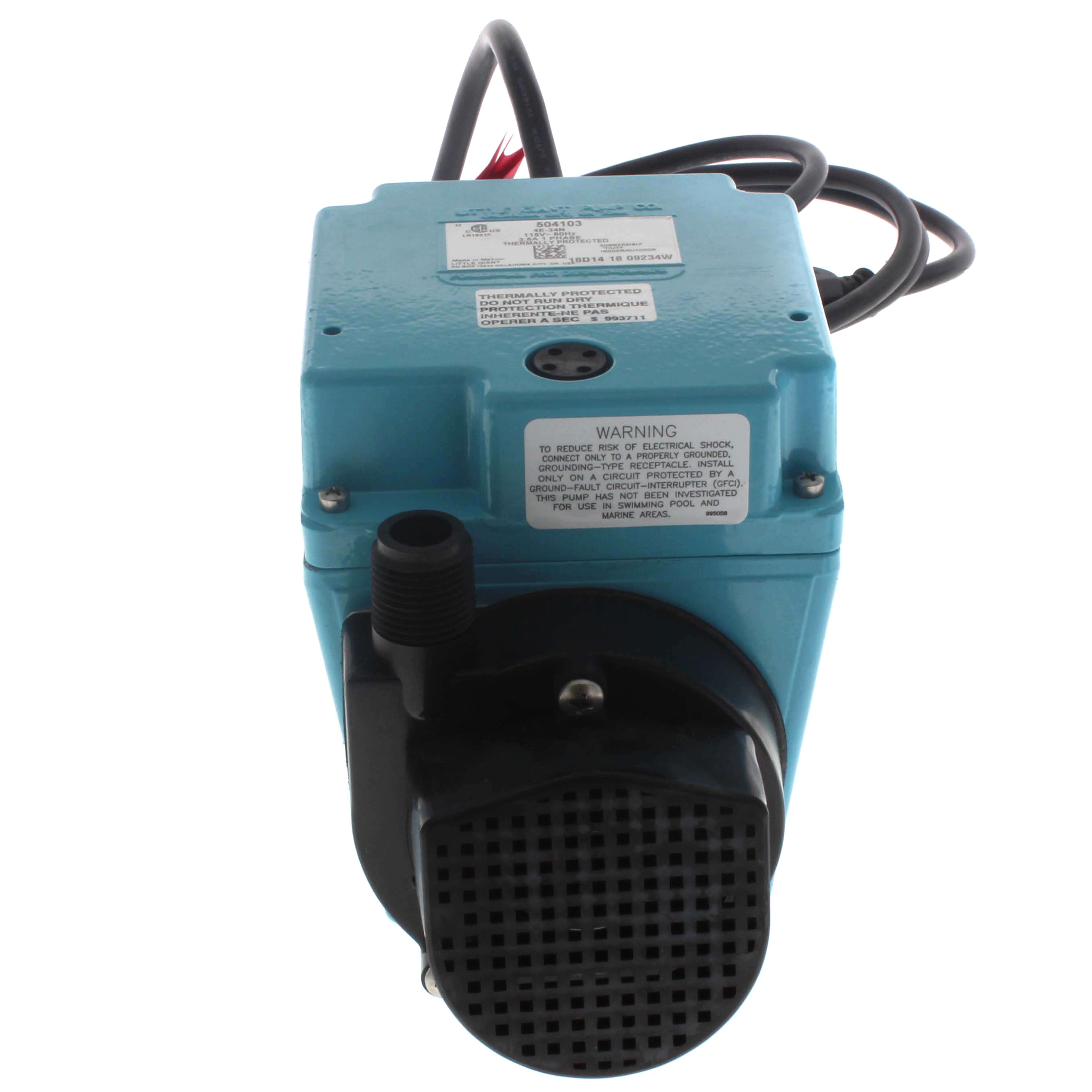 504103 - Little Giant 504103 - 4E-34N, Manual Oil-Filled Small