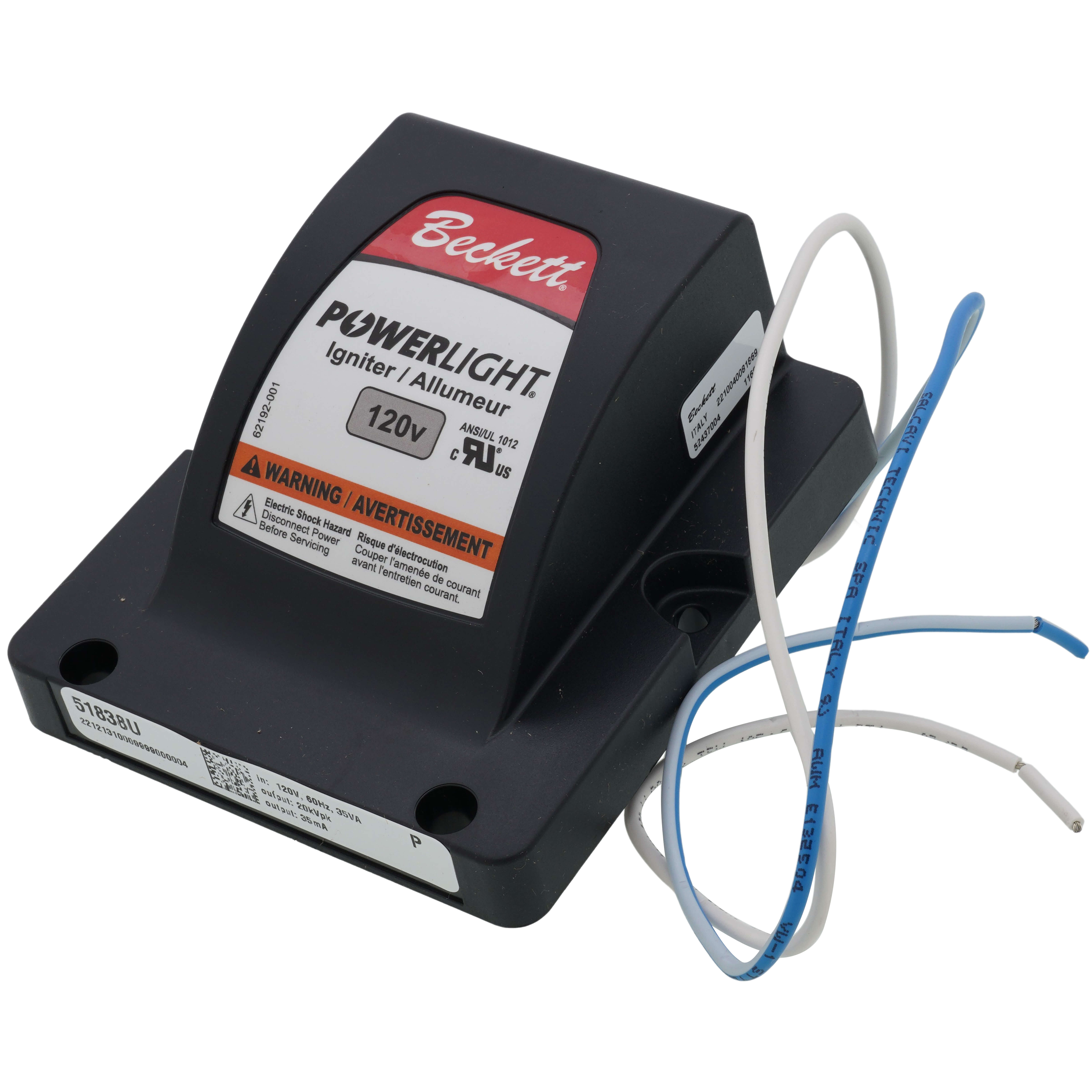 51838U - R.W. Beckett 51838U - Electronic Oil Igniter