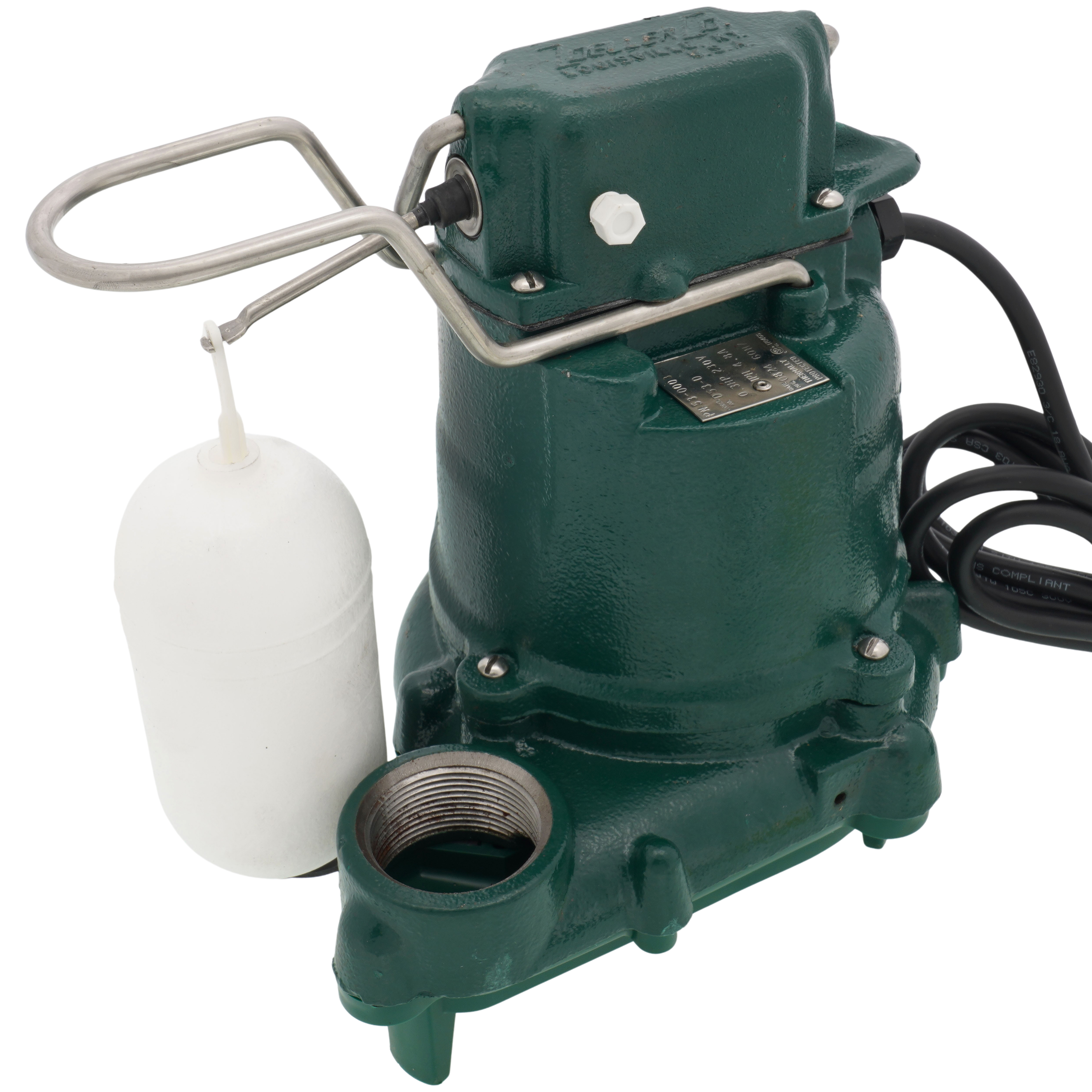 53-0003 - Zoeller 53-0003 - Model D53 Mighty-Mate Automatic Cast
