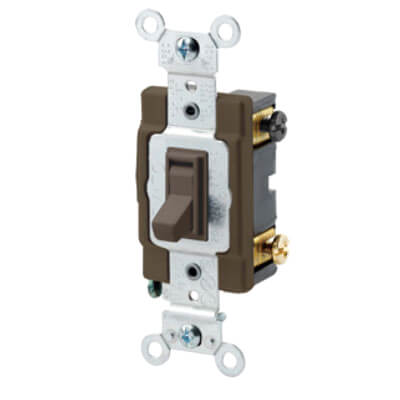 54504-2 - Leviton 54504-2 - 4-Way Side Wired Framed Toggle Switch