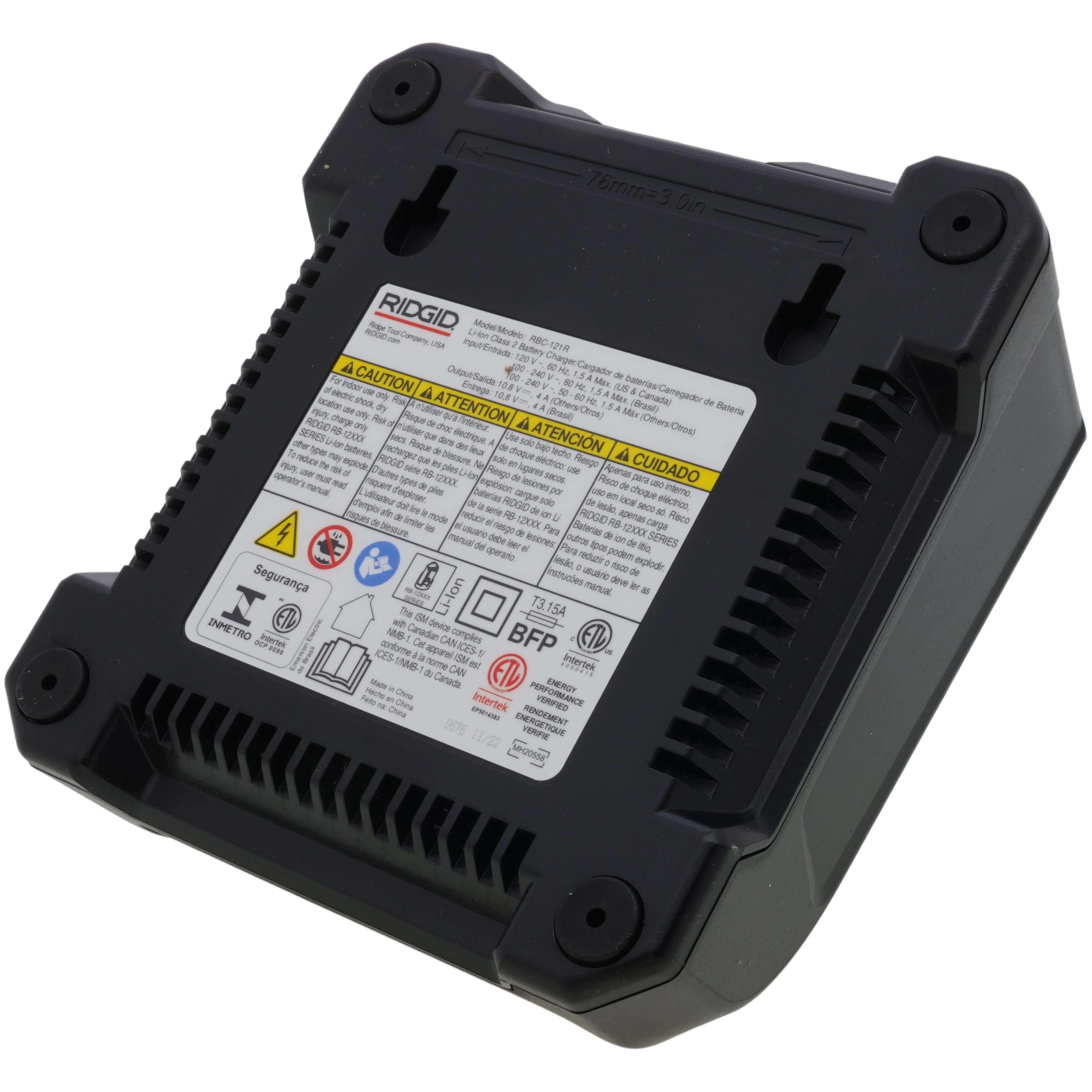 55183 - RIDGID 55183 - 12V 2.5Ah Advanced Lithium Battery