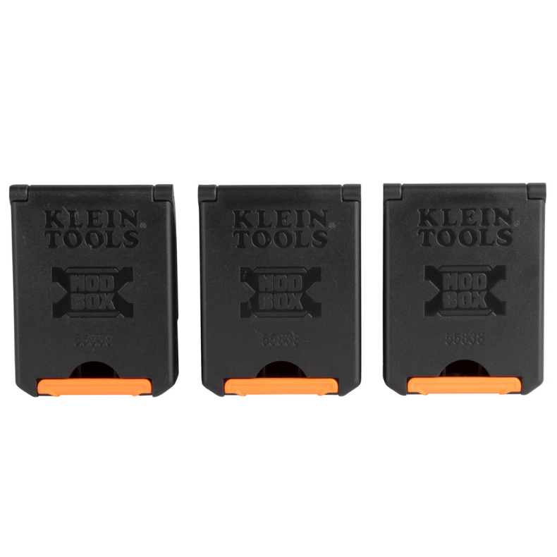 55838MB - Klein Tools 55838MB - MODbox Tool Belt Pouch Clips (3-Pack)