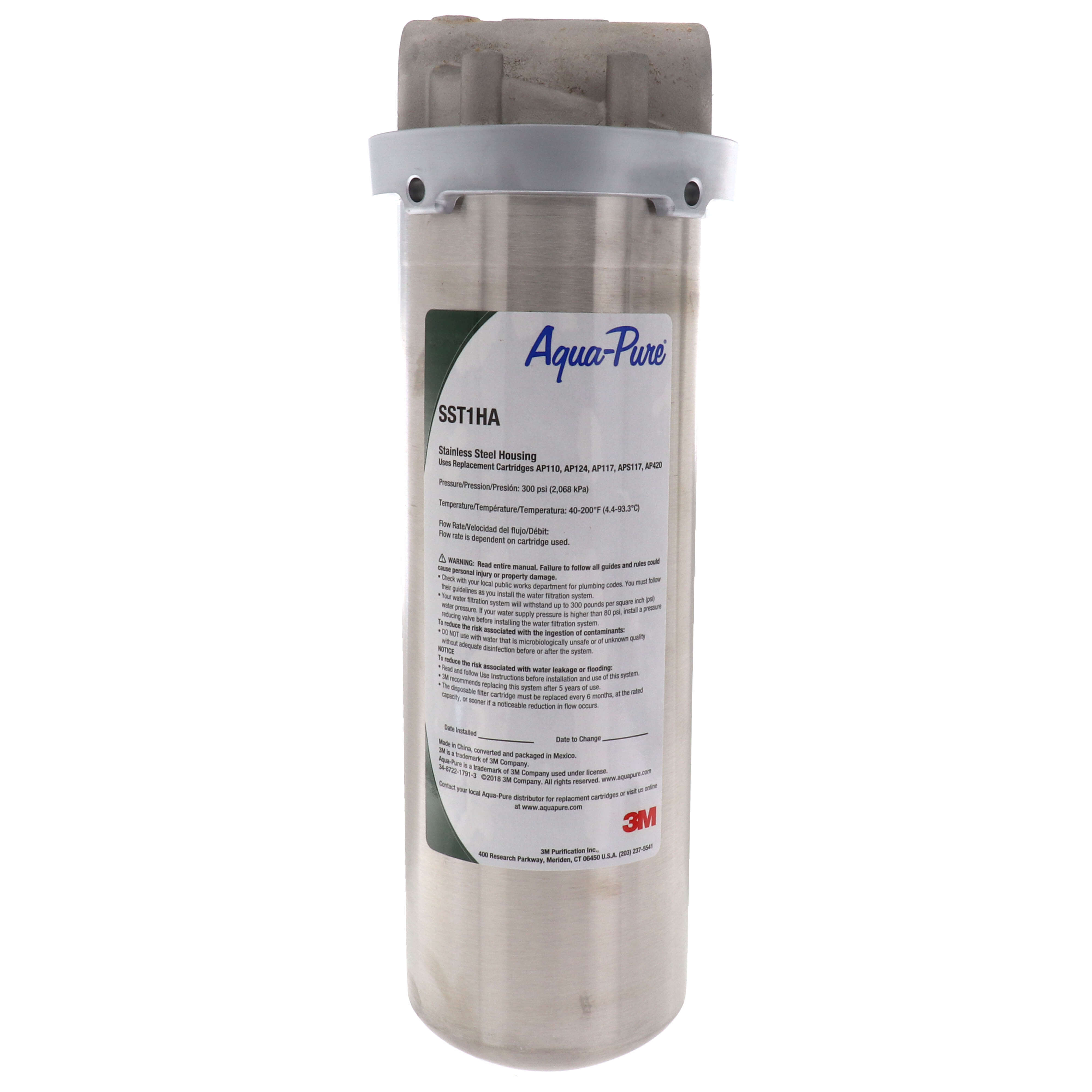 5592001 - Solventum 5592001 - Aqua-Pure SST1HA, Stainless Steel