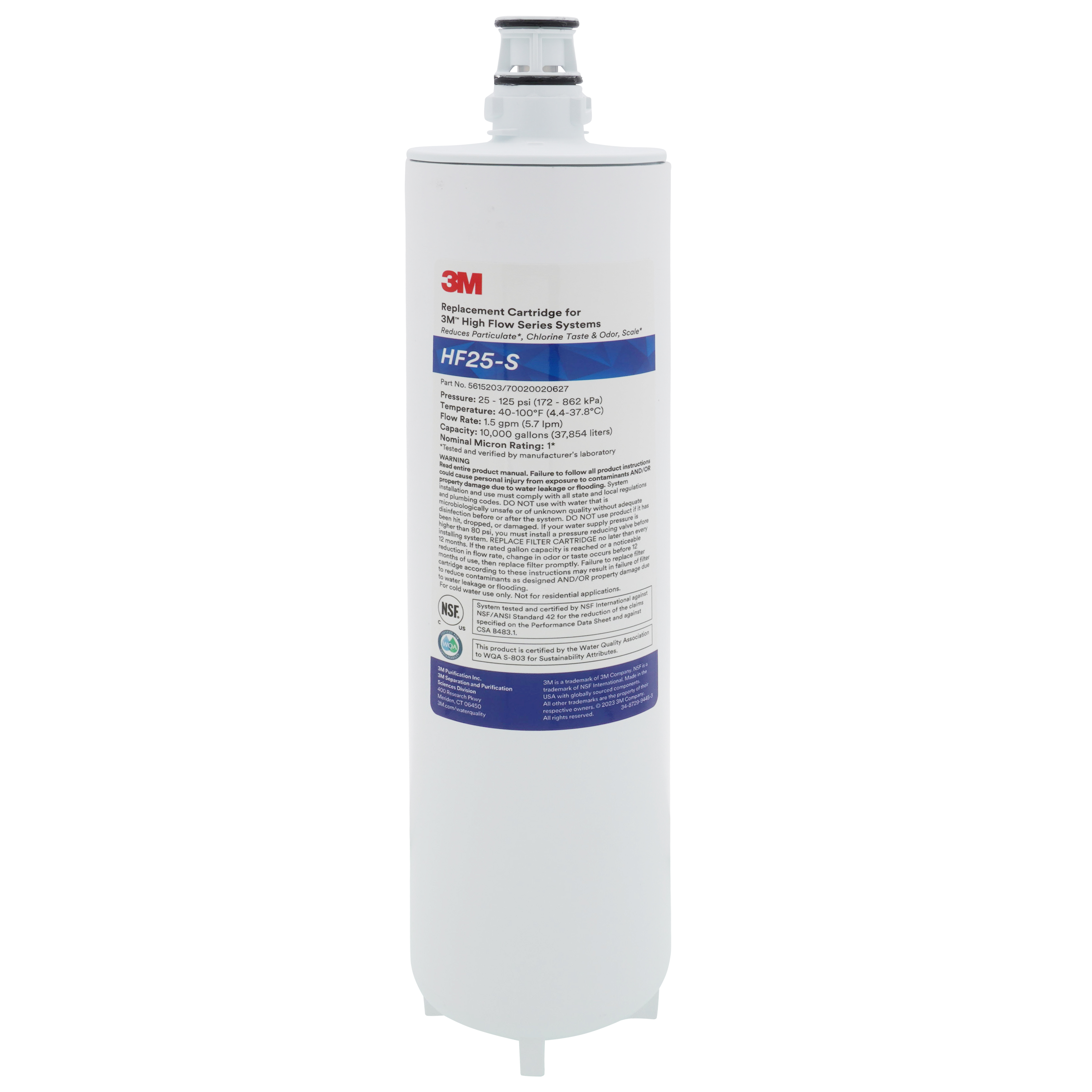 5615203 - Solventum 5615203 - HF25-S High Flow Series Replacement