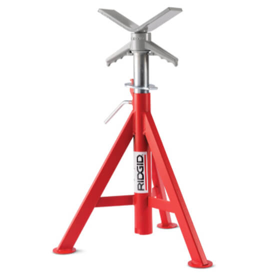 56662 - RIDGID 56662 - VJ-99 V-Head High Pipe Stand, Adjustable